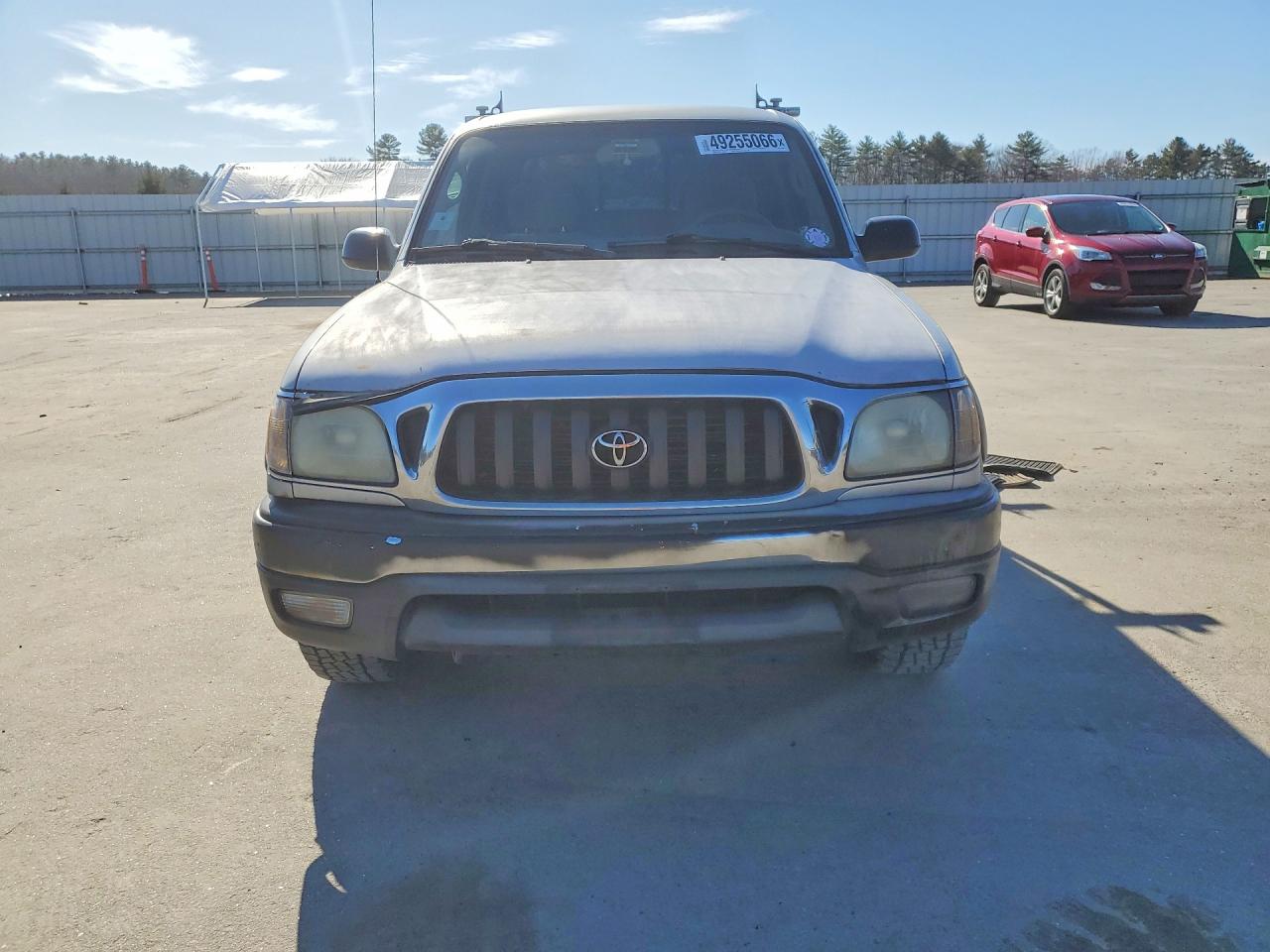 2003 Toyota Tacoma Double Cab Silver vin: 5TEHN72N63Z192549