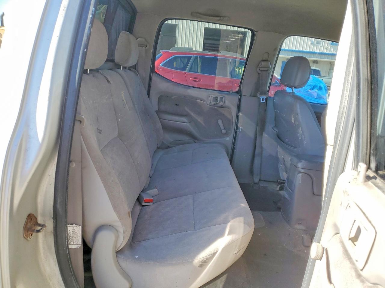2003 Toyota Tacoma Double Cab Silver vin: 5TEHN72N63Z192549