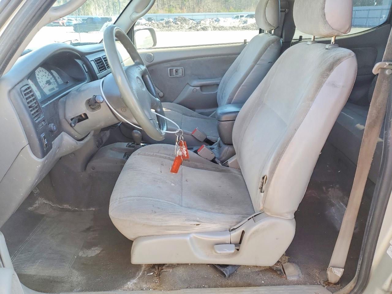 2003 Toyota Tacoma Double Cab Silver vin: 5TEHN72N63Z192549