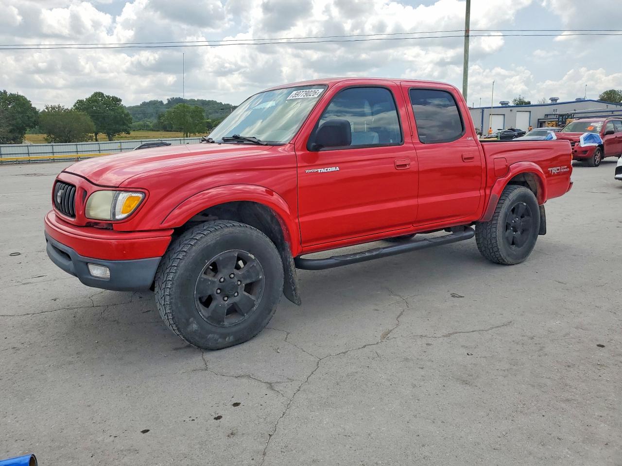 2003 Toyota Tacoma V6 Red vin: 5TEHN72N73Z274337