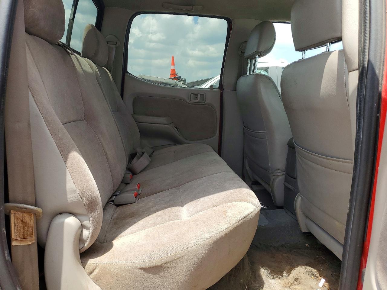 2003 Toyota Tacoma V6 Red vin: 5TEHN72N73Z274337