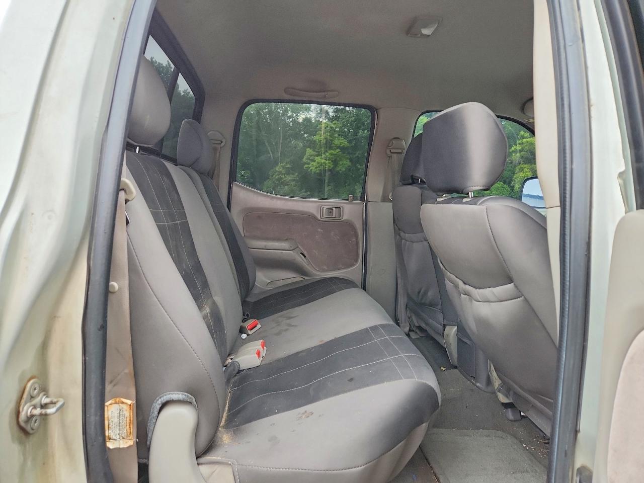 2003 Toyota Tacoma Double Cab Silver vin: 5TEHN72N73Z280932