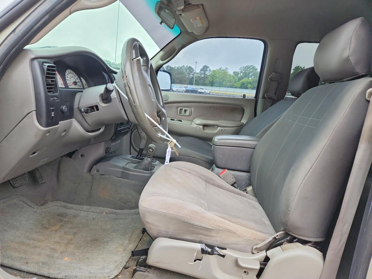 2003 Toyota Tacoma Double Cab Silver vin: 5TEHN72N73Z280932