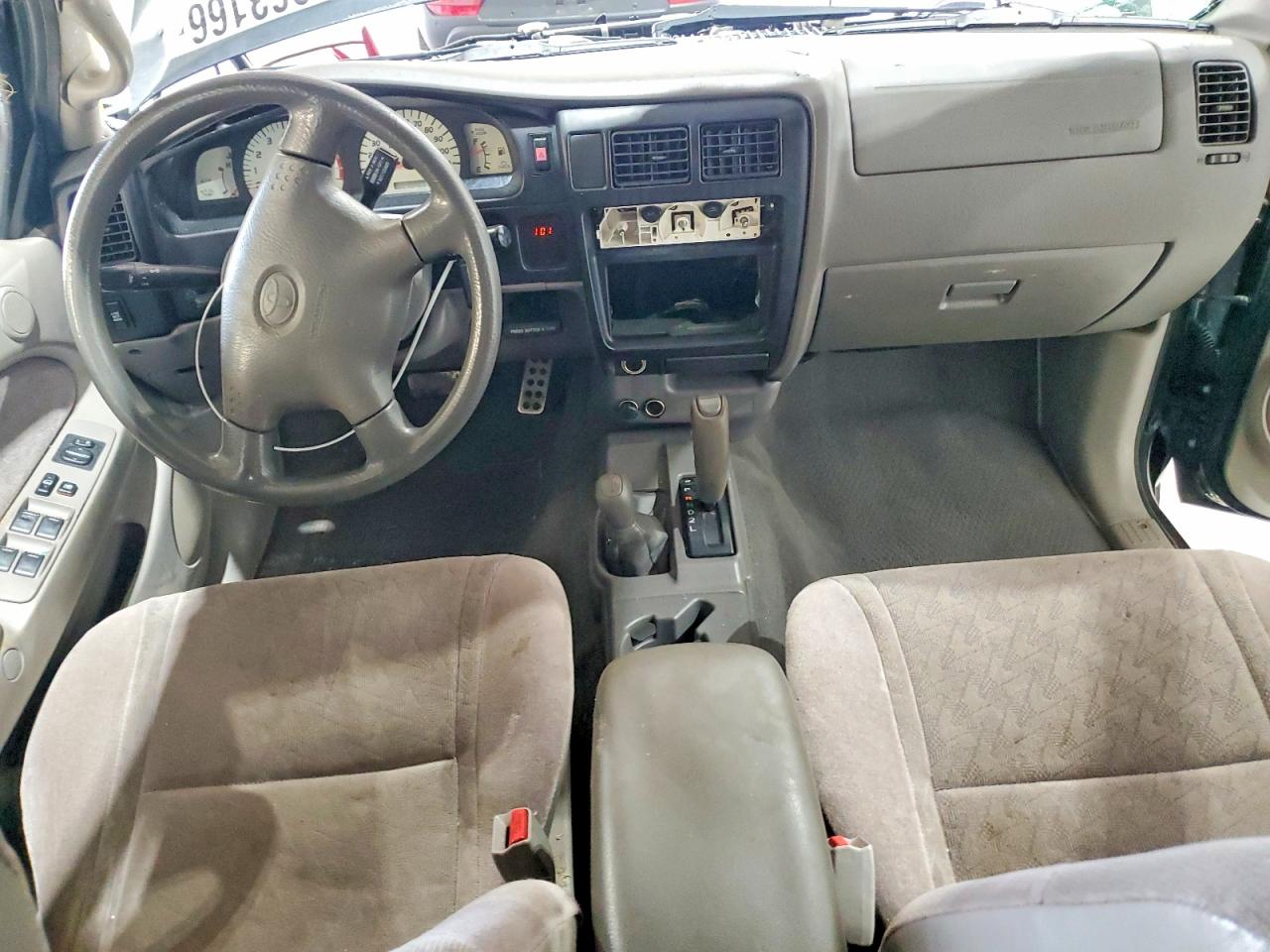 2004 Toyota Tacoma Double Cab Black vin: 5TEHN72N74Z327507