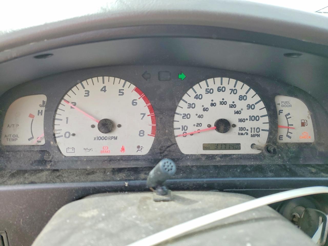 2004 Toyota Tacoma V6 Beige vin: 5TEHN72N74Z339933