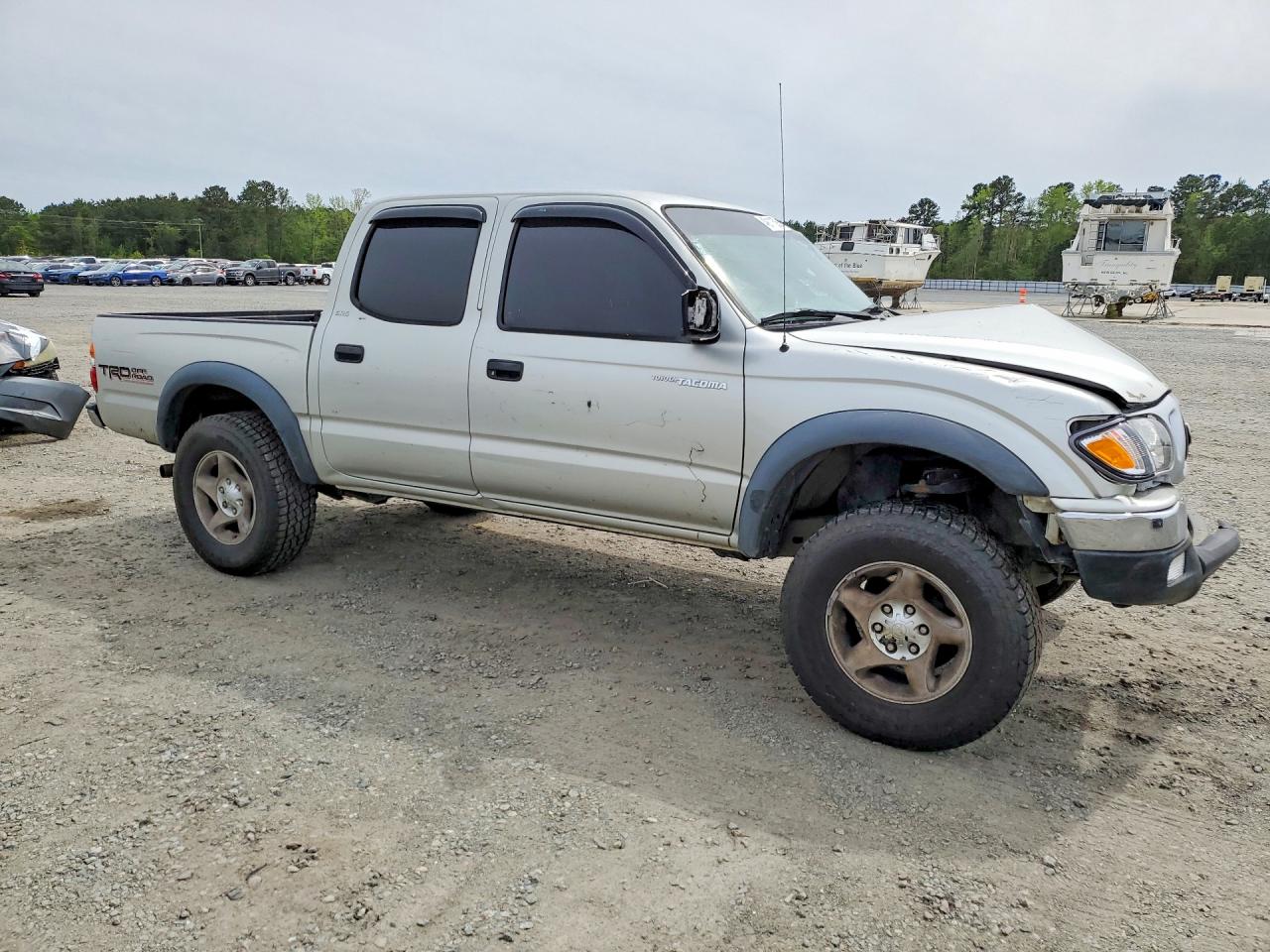 2004 Toyota Tacoma V6 Beige vin: 5TEHN72N74Z339933
