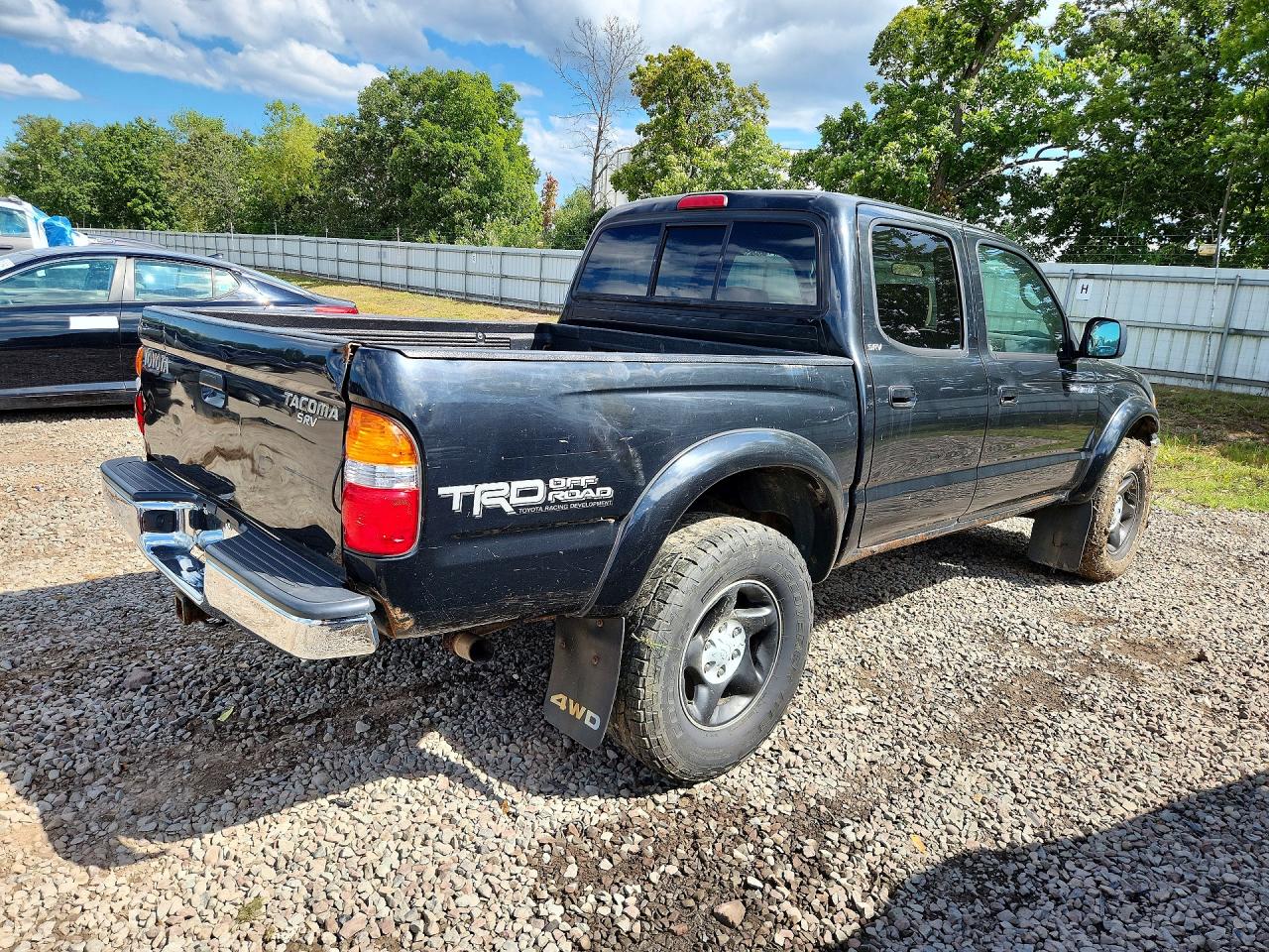 2004 Toyota Tacoma V6 Black vin: 5TEHN72N74Z386332