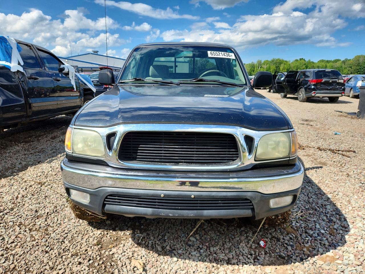 2004 Toyota Tacoma V6 Black vin: 5TEHN72N74Z386332