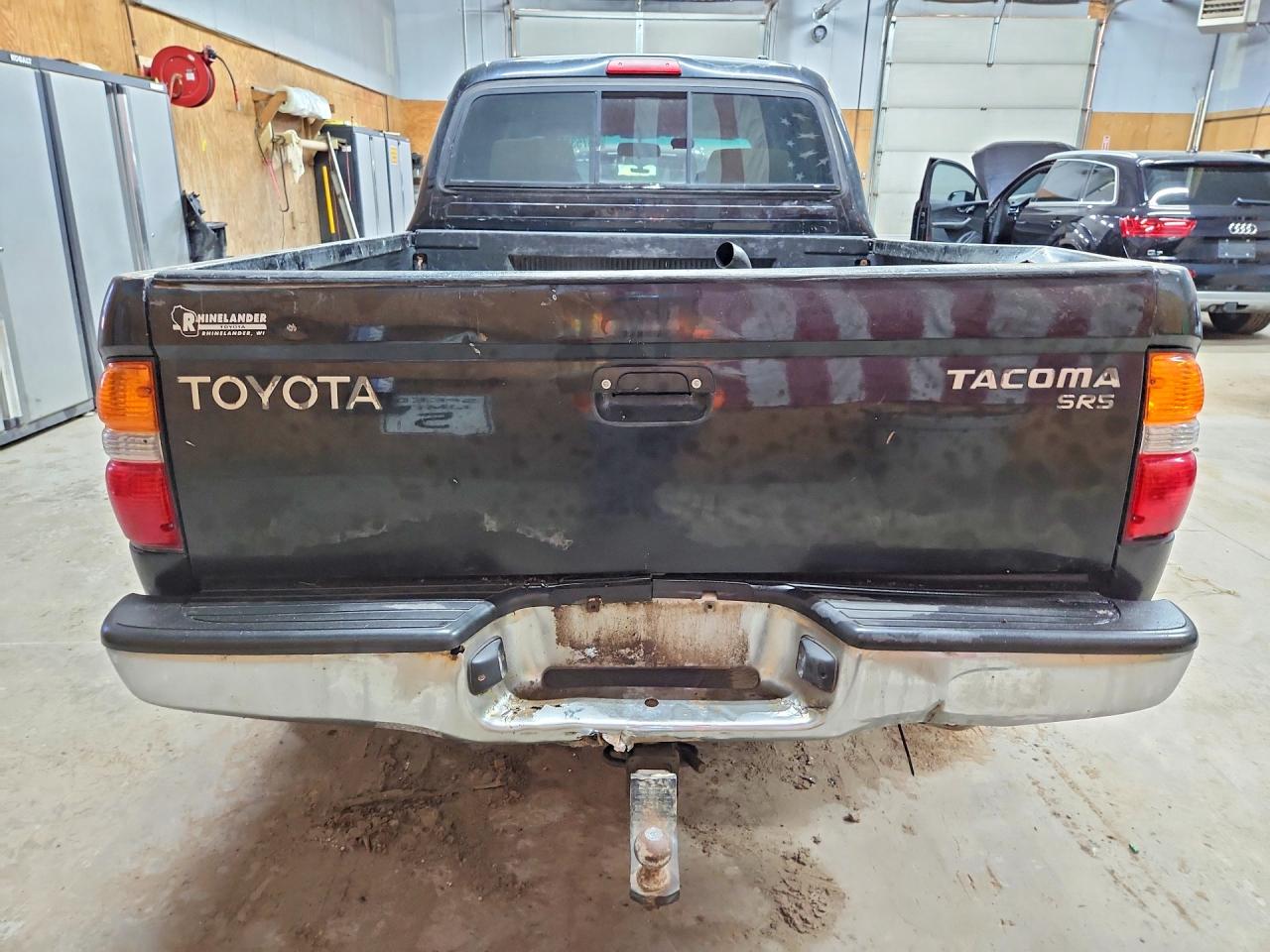 2003 Toyota Tacoma V6 Black vin: 5TEHN72N83Z275819