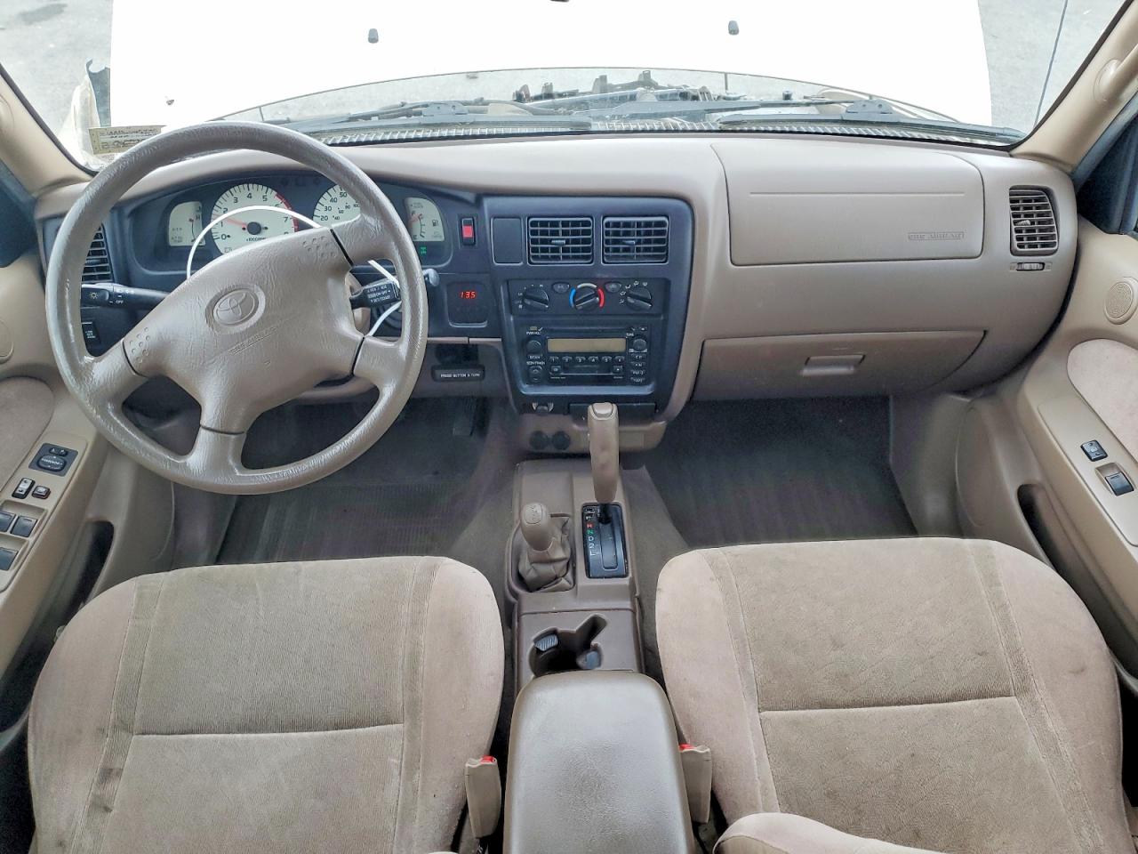 2004 Toyota Tacoma V6 Желто-коричневый vin: 5TEHN72N84Z461202