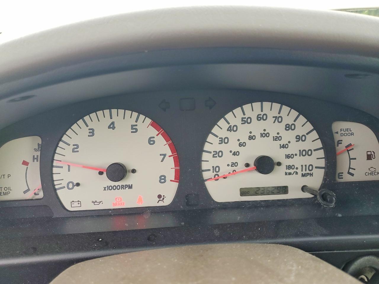 2004 Toyota Tacoma V6 Желто-коричневый vin: 5TEHN72N84Z461202