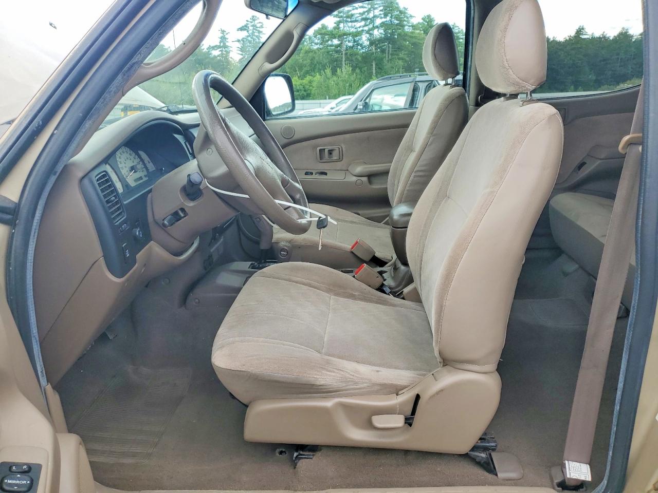 2004 Toyota Tacoma V6 Желто-коричневый vin: 5TEHN72N84Z461202
