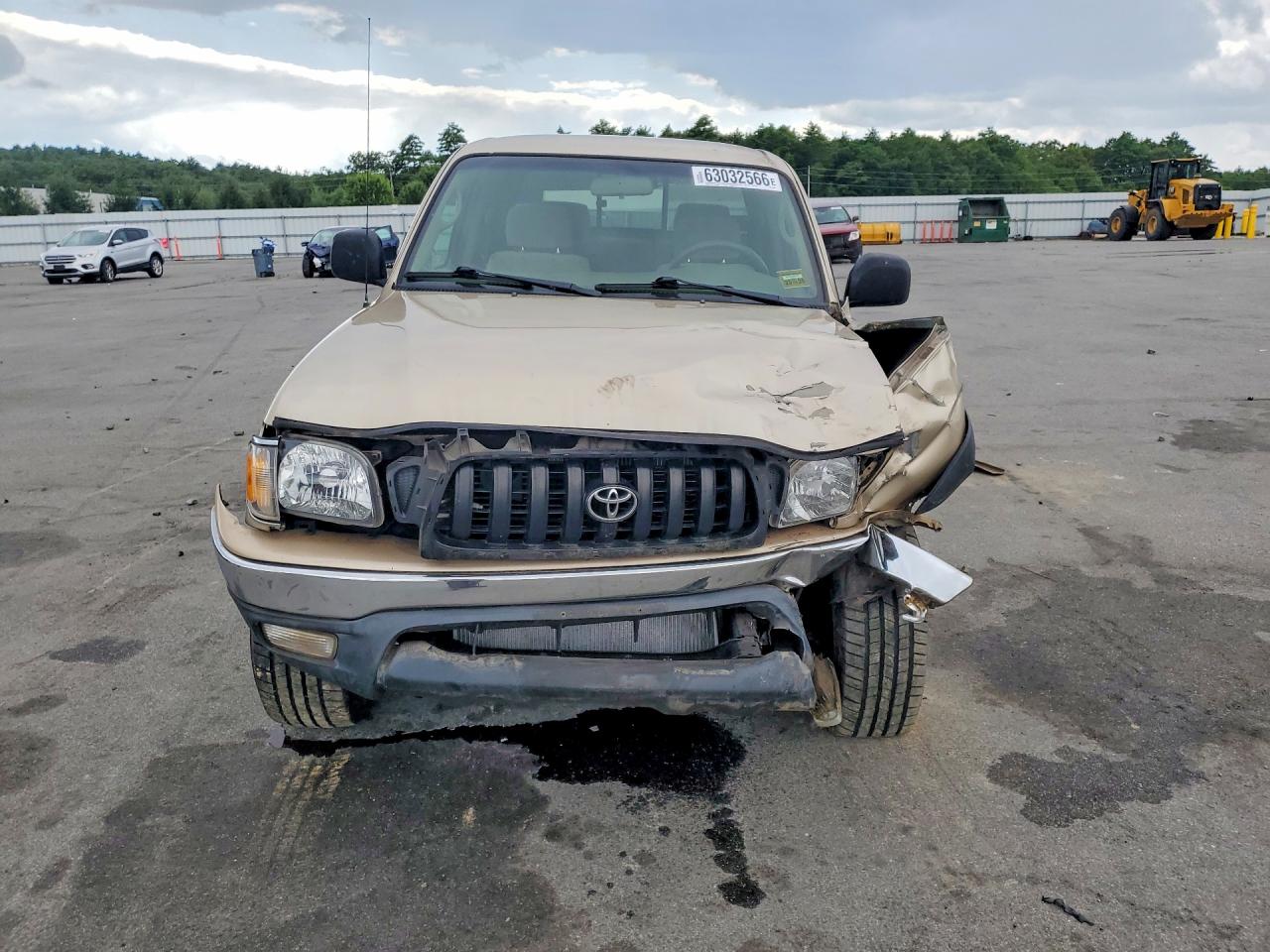 2004 Toyota Tacoma V6 Желто-коричневый vin: 5TEHN72N84Z461202