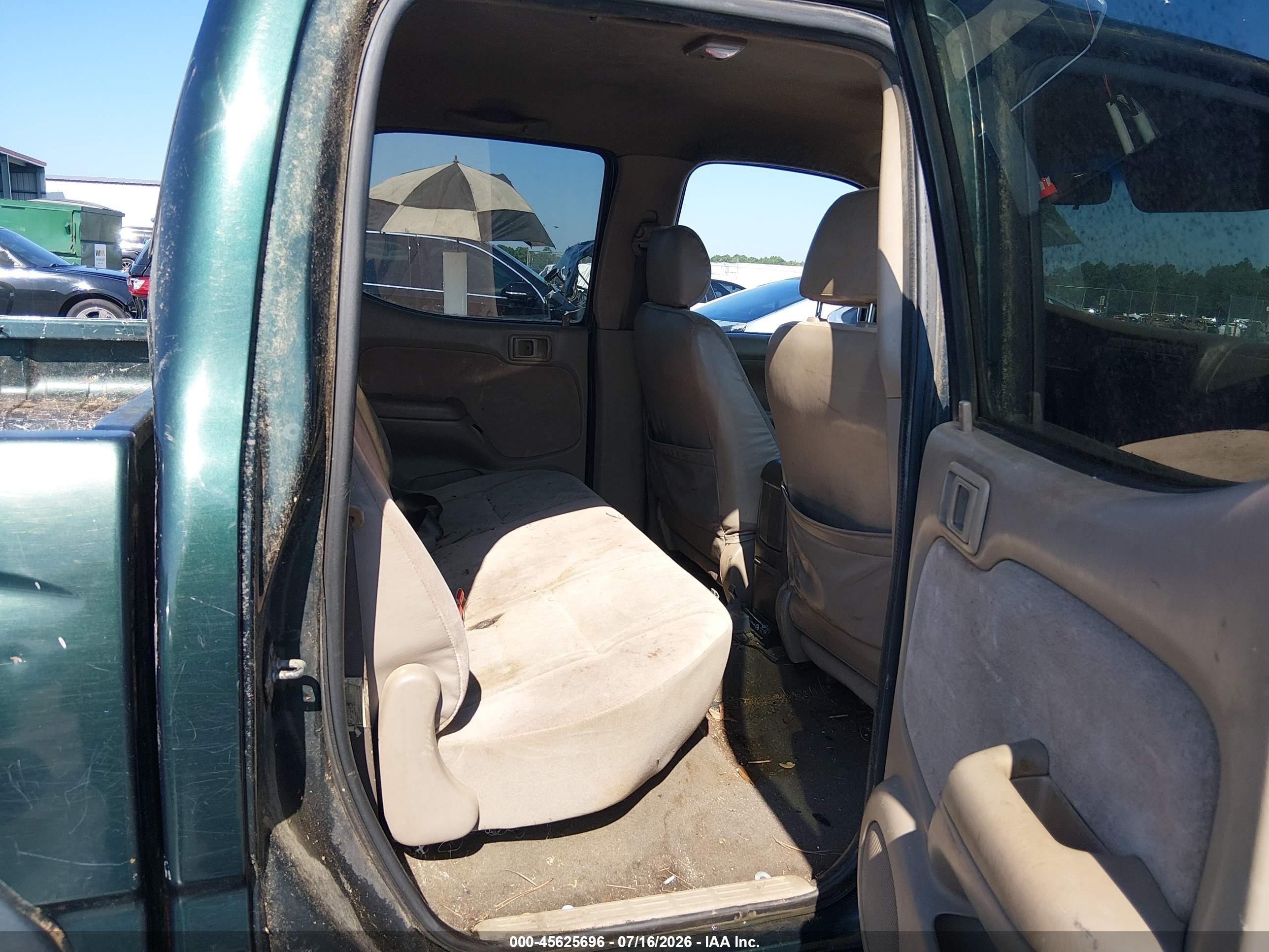 2004 Toyota Tacoma Base V6 Черный vin: 5TEHN72N94Z330277