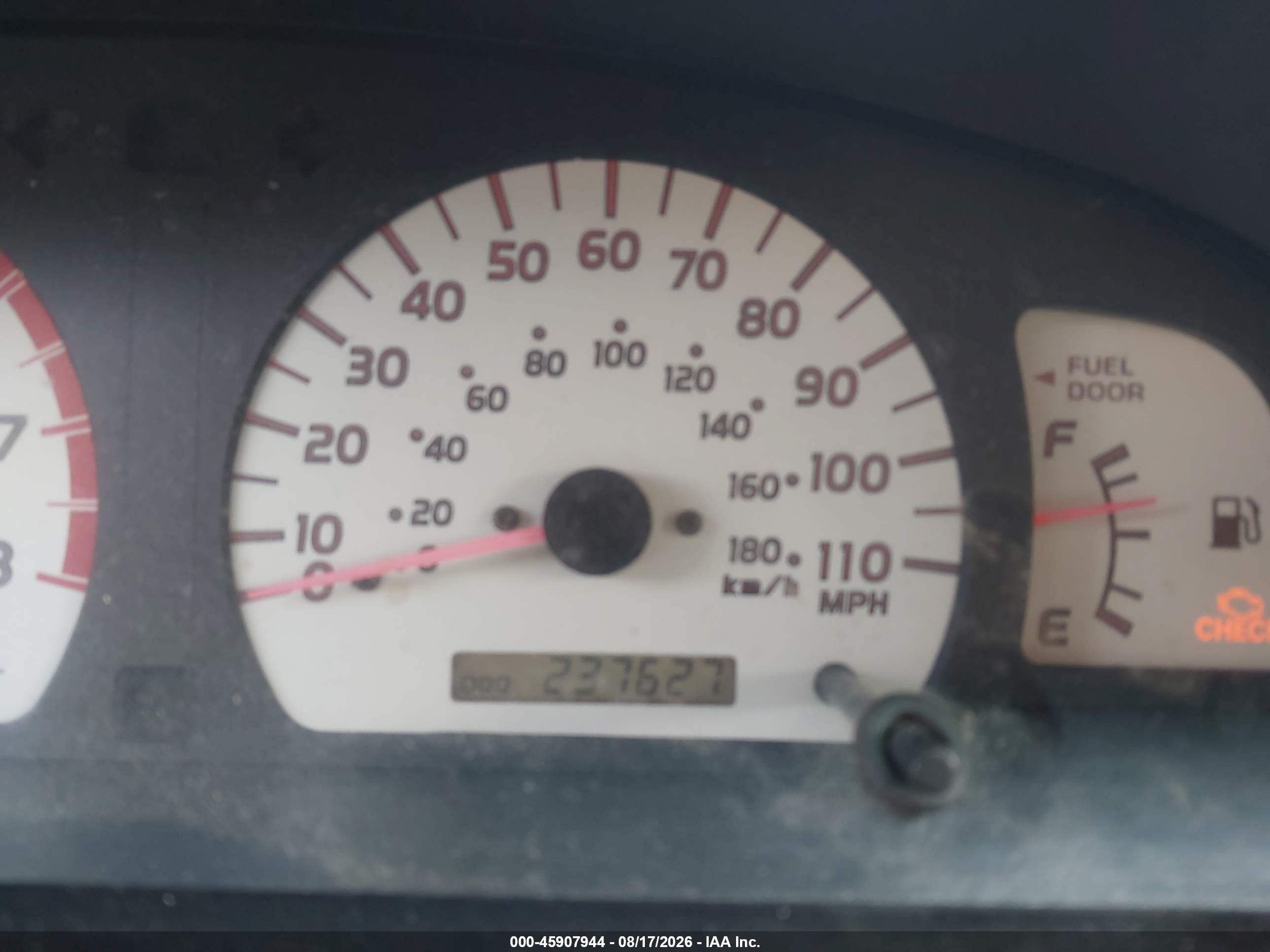 2002 Toyota Tacoma Base V6 Red vin: 5TEHN72NX2Z046265