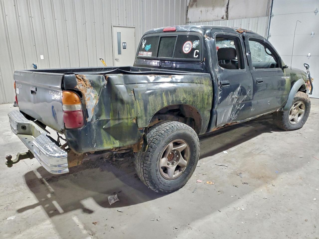 2002 Toyota Tacoma Double Cab Charcoal vin: 5TEHN72NX2Z882223