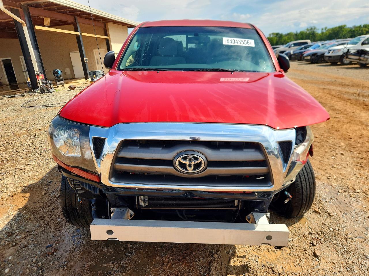 2010 Toyota Tacoma Double Cab Prerunner Red vin: 5TEJU4GN2AZ702596