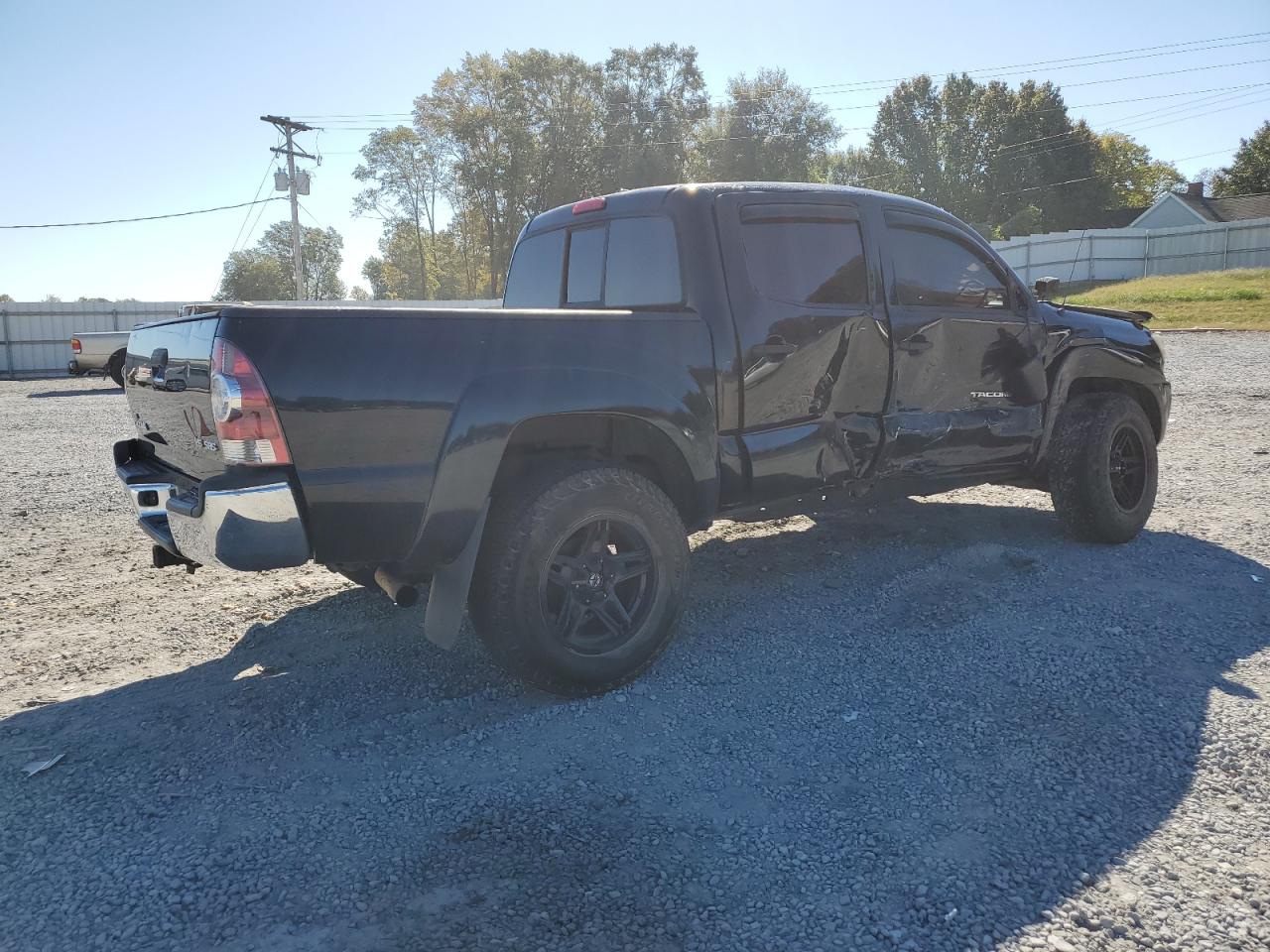 2010 Toyota Tacoma Double Cab Prerunner Черный vin: 5TEJU4GN4AZ690662