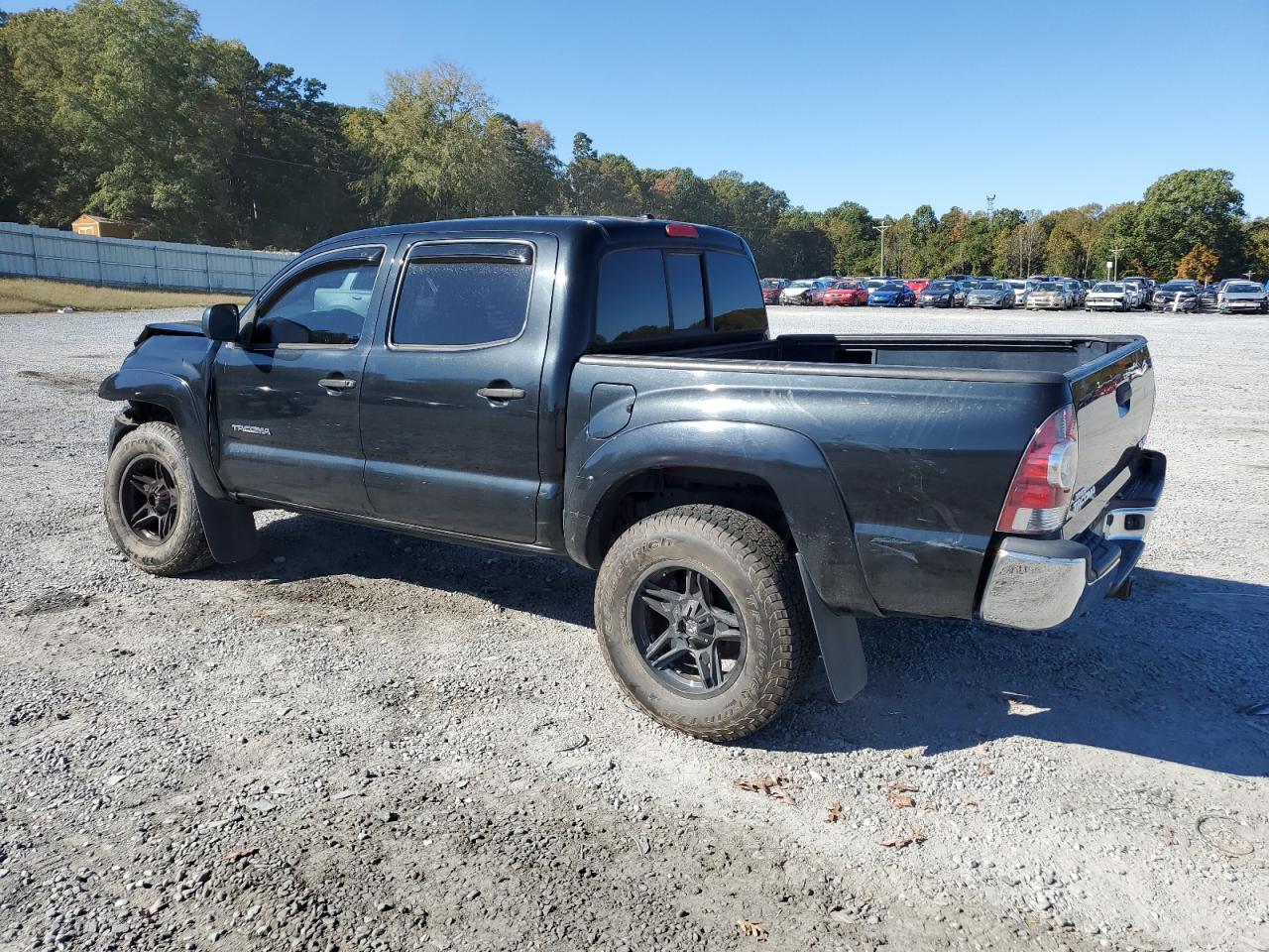 2010 Toyota Tacoma Double Cab Prerunner Черный vin: 5TEJU4GN4AZ690662