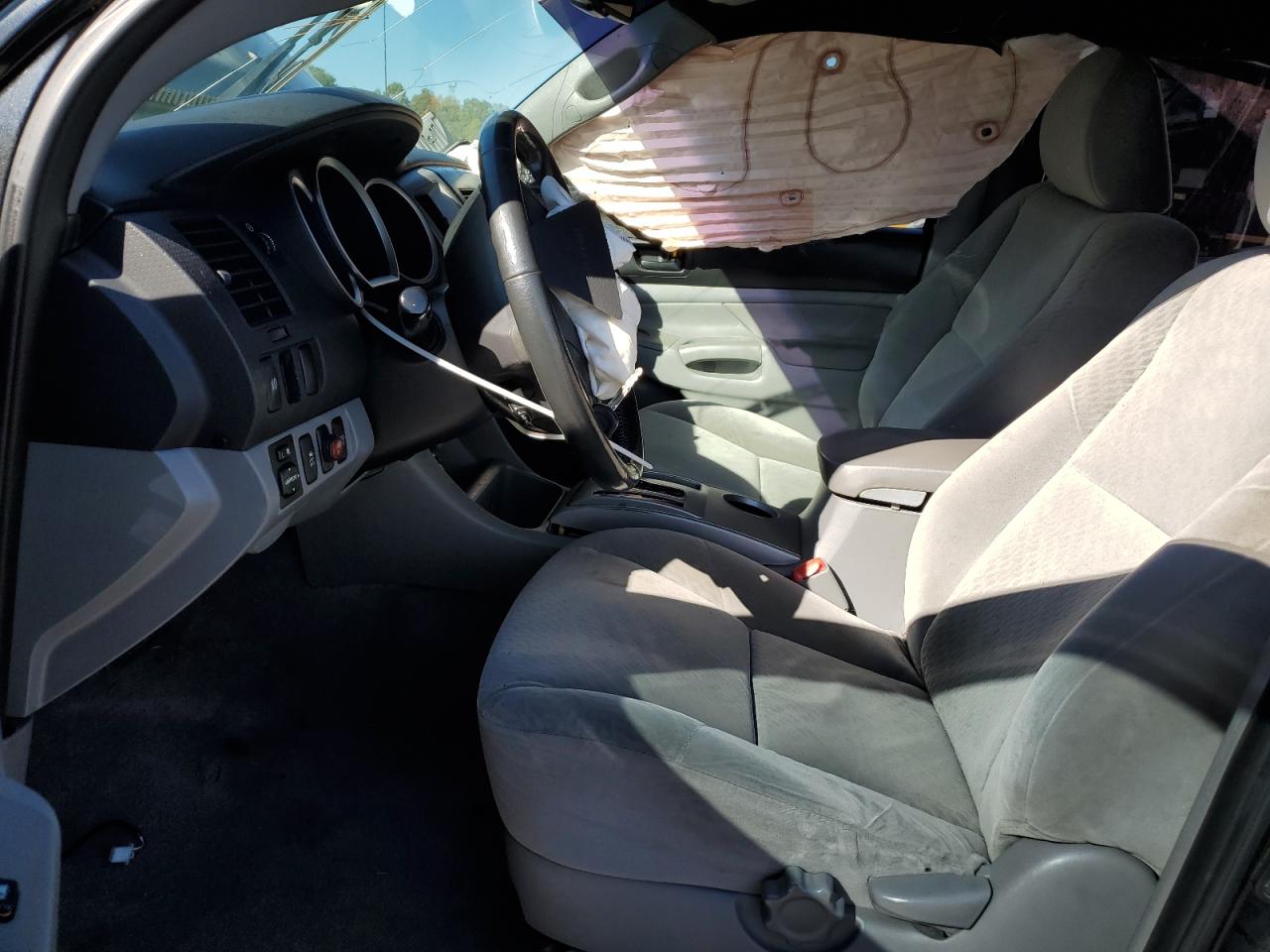 2010 Toyota Tacoma Double Cab Prerunner Черный vin: 5TEJU4GN4AZ690662