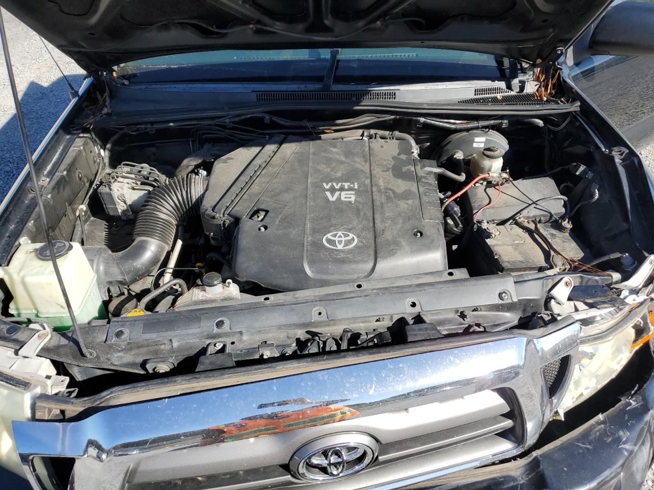 2010 Toyota Tacoma Double Cab Prerunner Черный vin: 5TEJU4GN4AZ690662