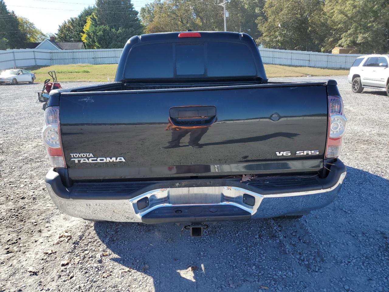 2010 Toyota Tacoma Double Cab Prerunner Черный vin: 5TEJU4GN4AZ690662