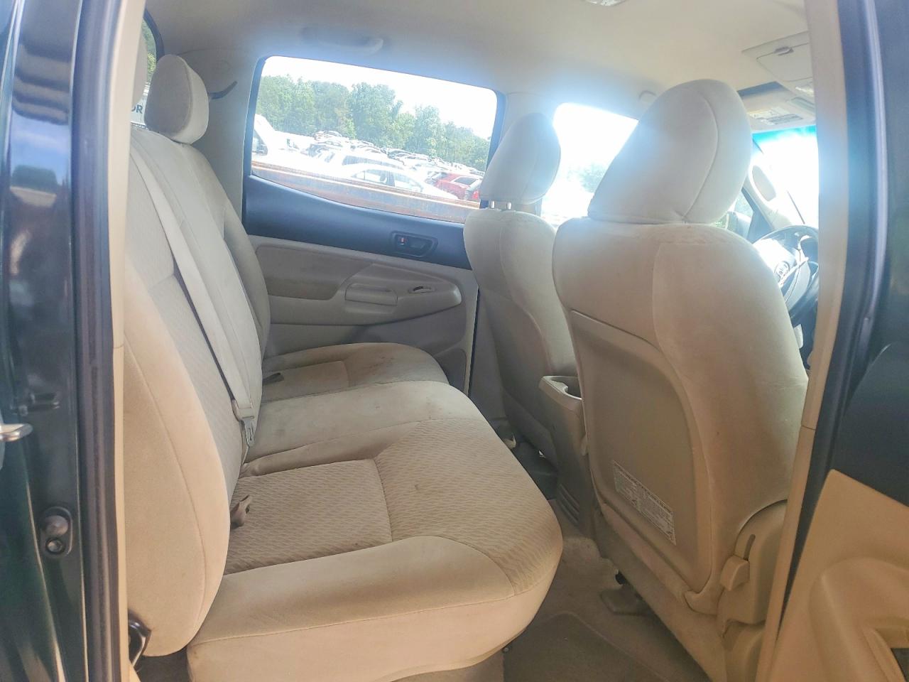 2010 Toyota Tacoma Double Cab Prerunner Зеленый vin: 5TEJU4GN8AZ696965