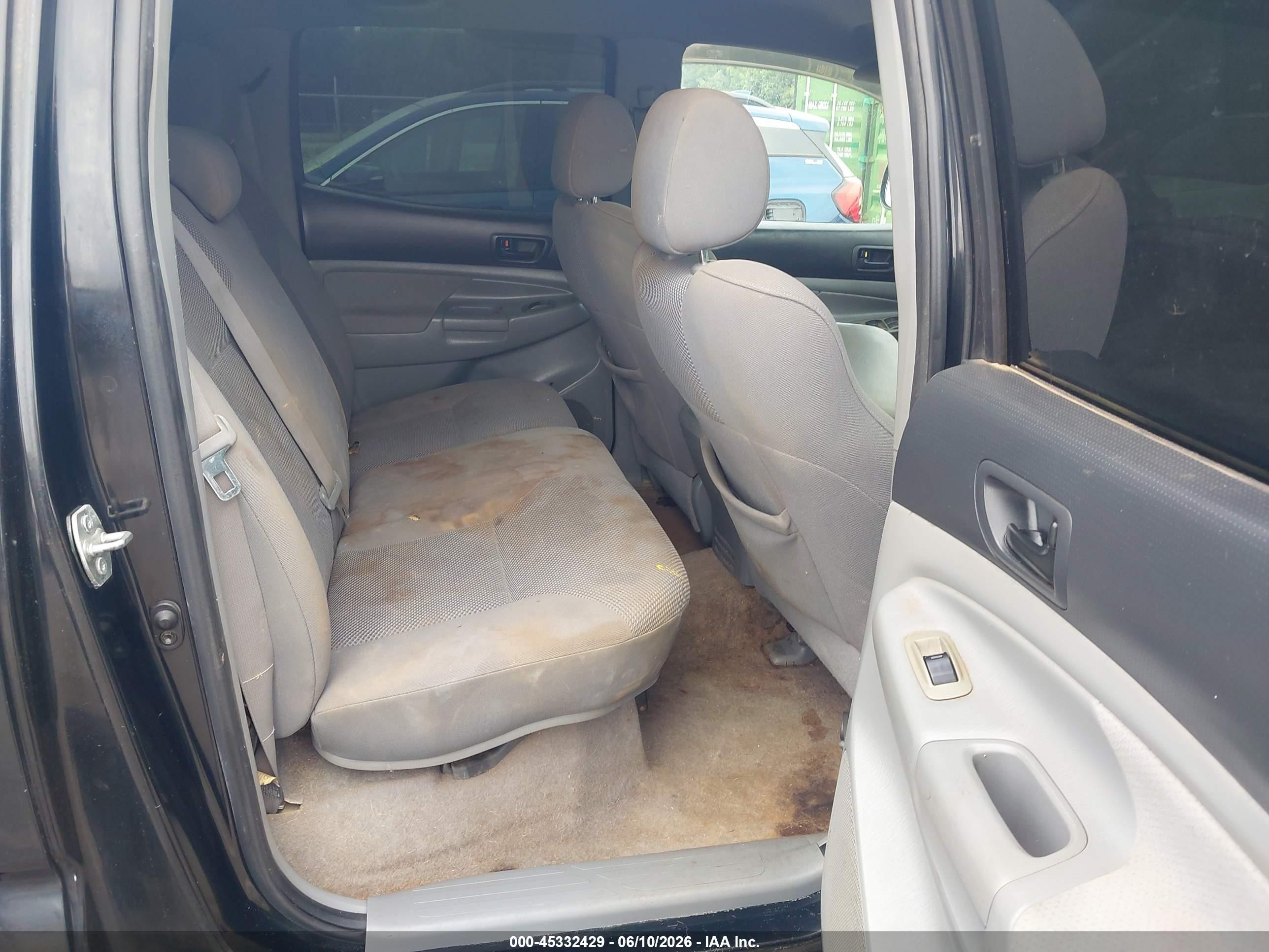2005 Toyota Tacoma Prerunner V6 Черный vin: 5TEJU62N05Z093663