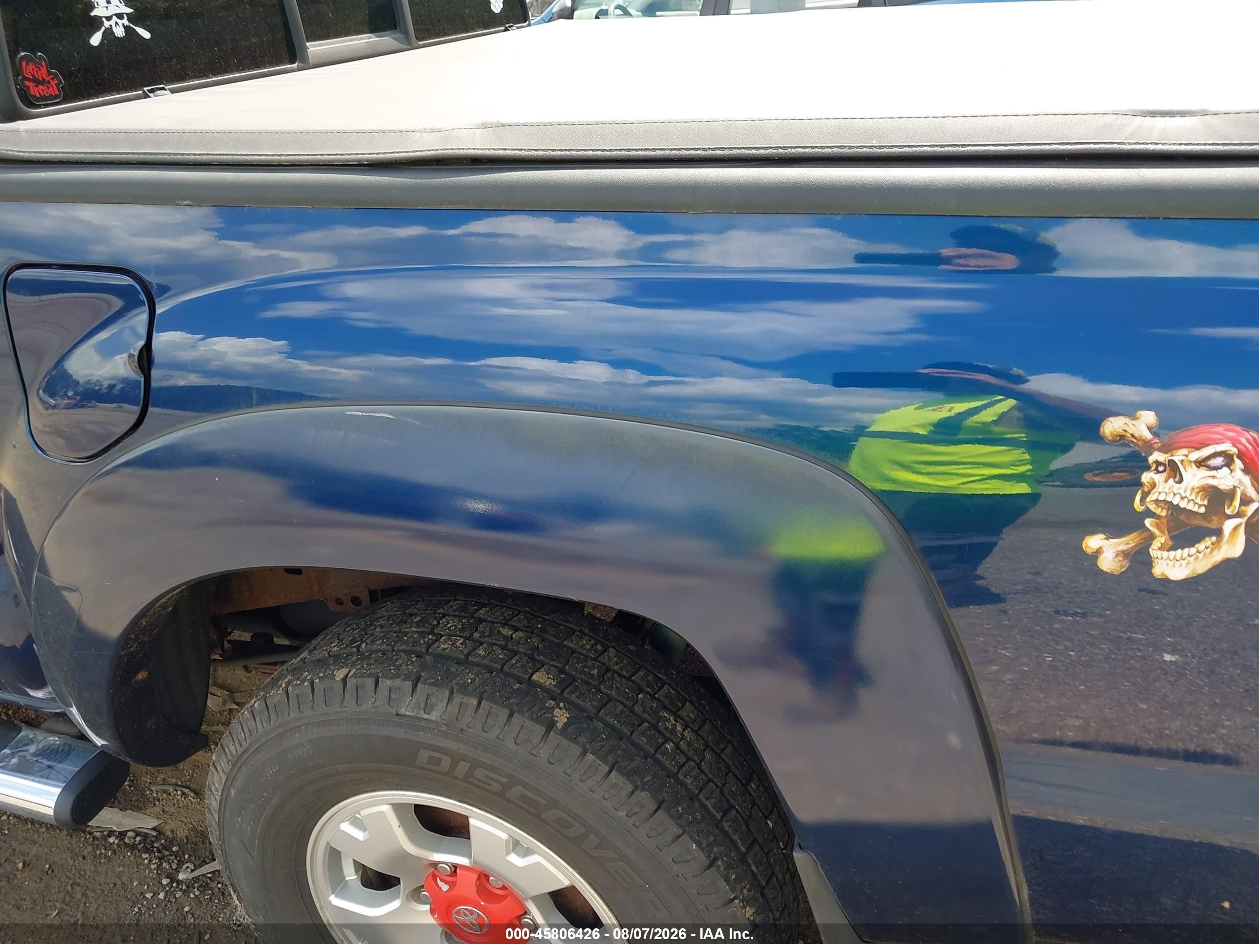 2008 Toyota Tacoma Prerunner V6 Синий vin: 5TEJU62N08Z498247