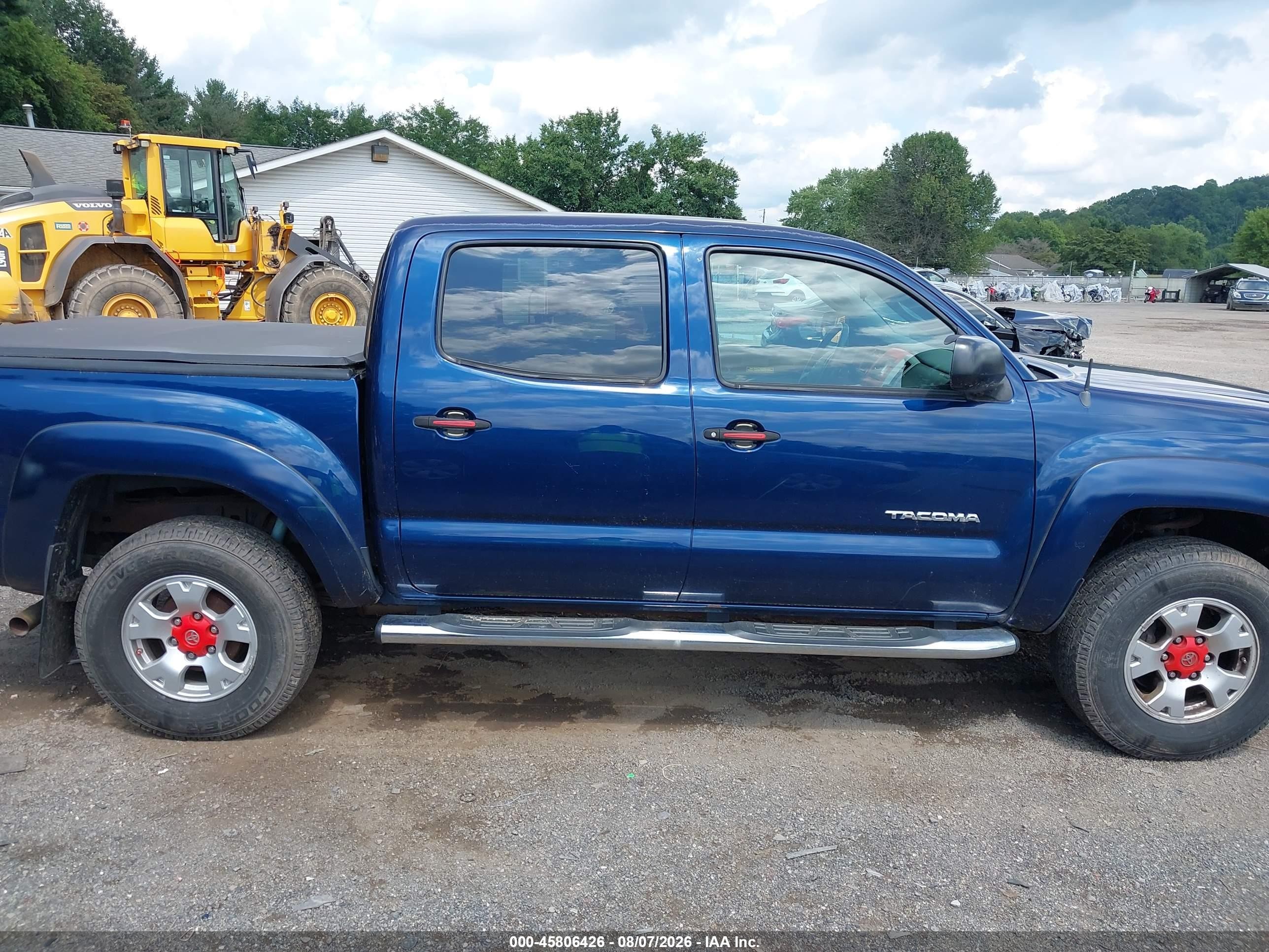 2008 Toyota Tacoma Prerunner V6 Синий vin: 5TEJU62N08Z498247