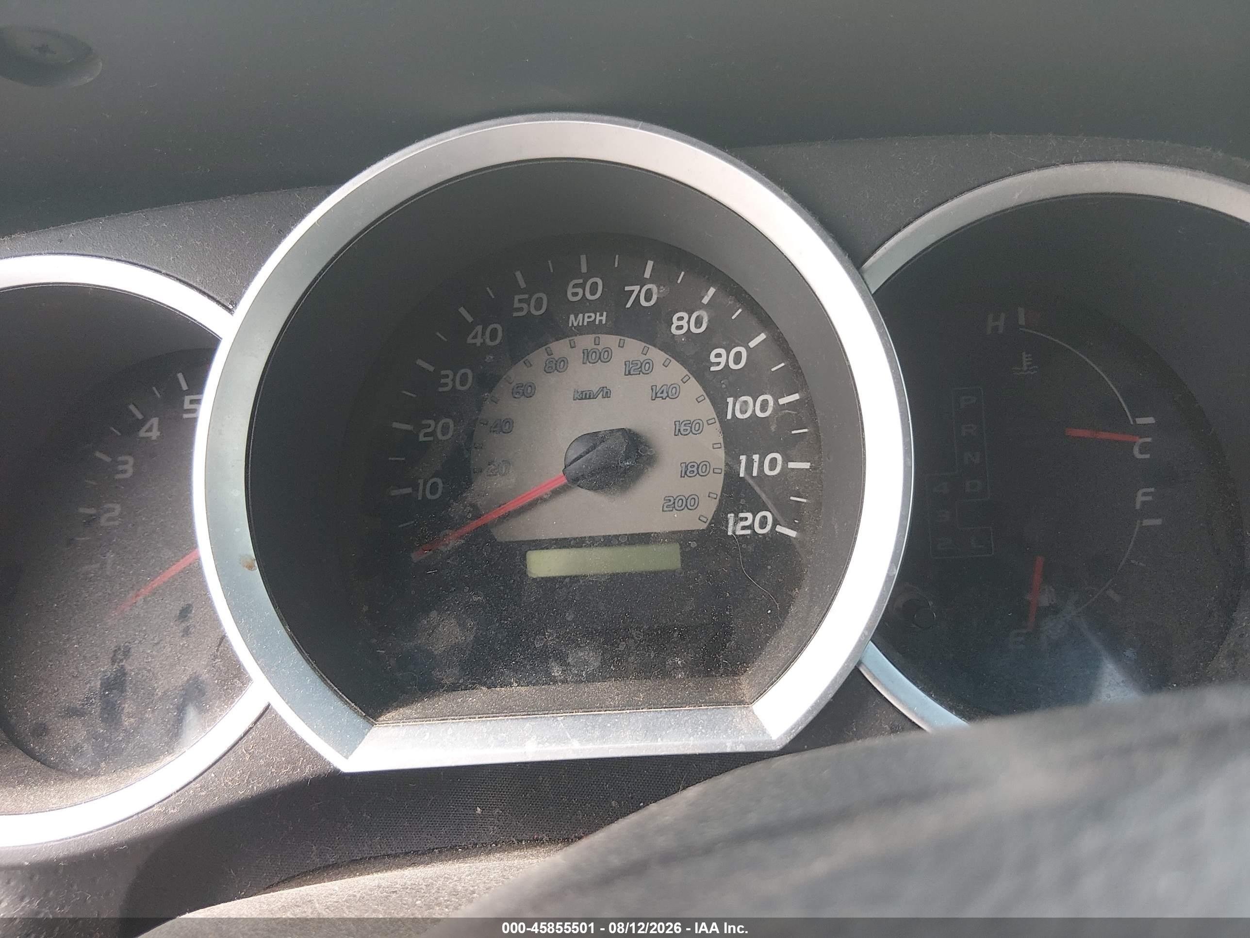 2005 Toyota Tacoma Prerunner V6 White vin: 5TEJU62N15Z129084