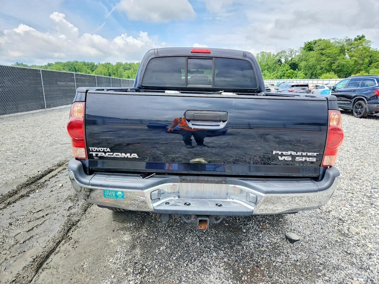 2006 Toyota Tacoma Double Cab Prerunner Black vin: 5TEJU62N16Z181591
