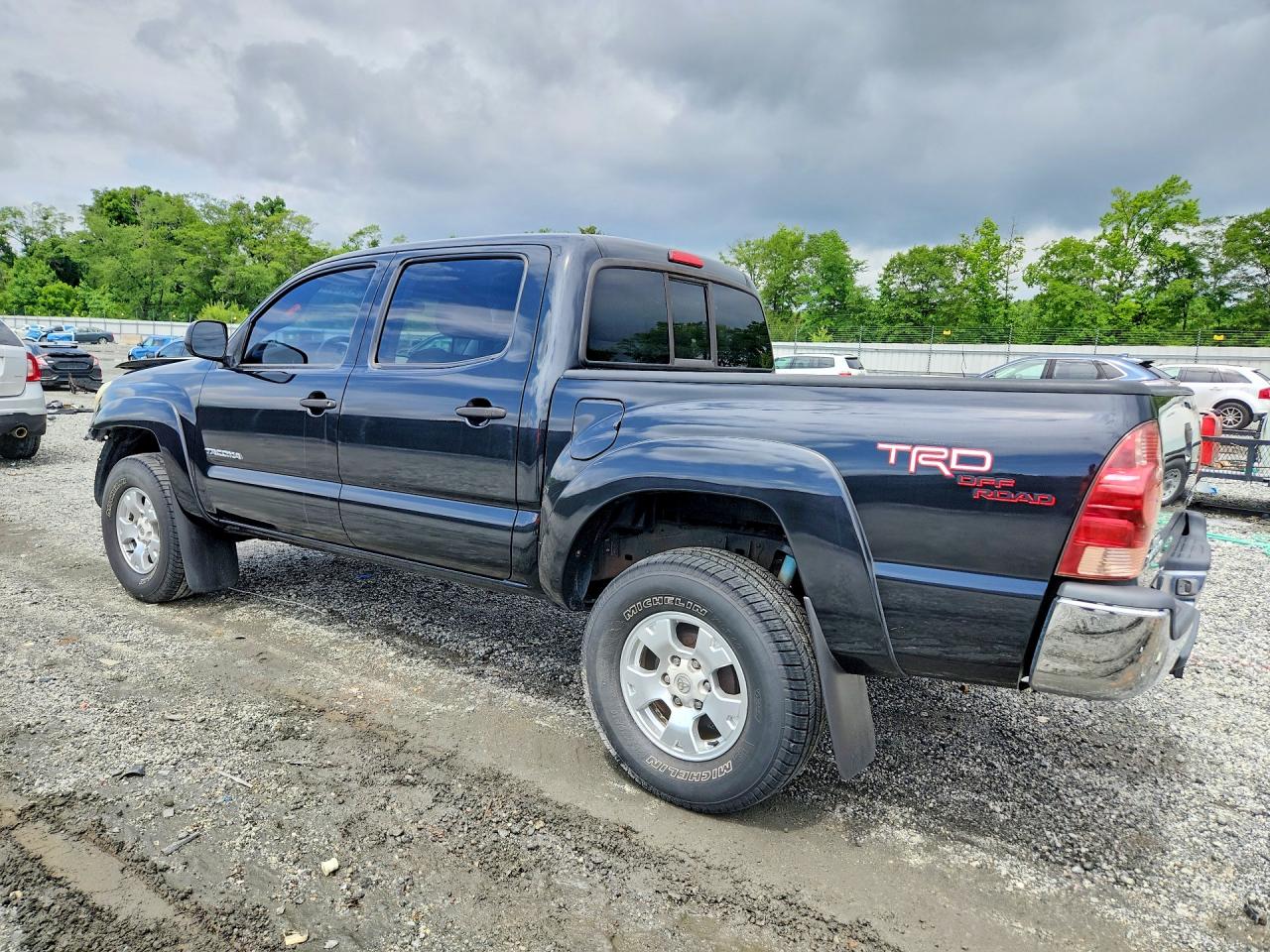 2006 Toyota Tacoma Double Cab Prerunner Black vin: 5TEJU62N16Z181591