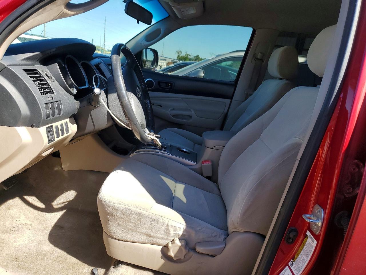 2005 Toyota Tacoma Prerunner V6 Красный vin: 5TEJU62N45Z041825