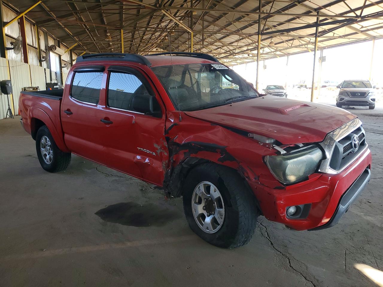 2005 Toyota Tacoma Double Cab Prerunner Red vin: 5TEJU62N45Z088367