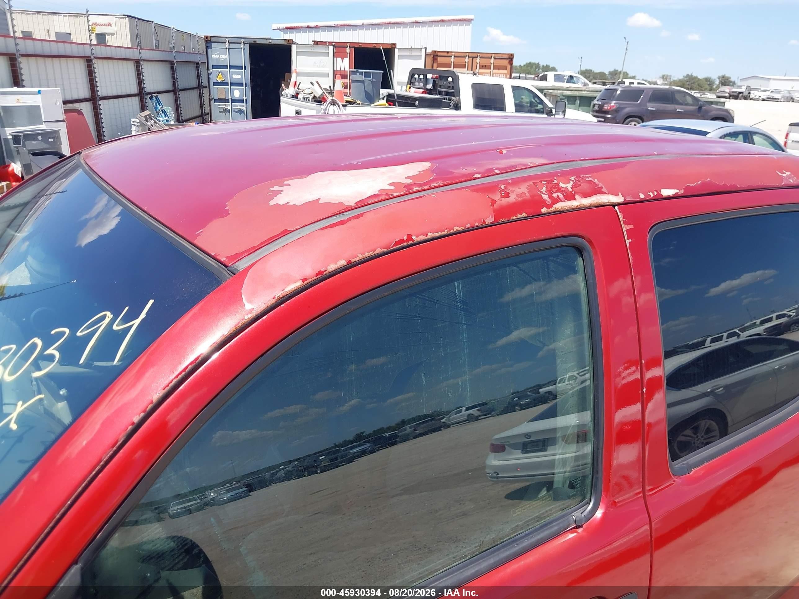 2007 Toyota Tacoma Prerunner V6 Красный vin: 5TEJU62N47Z335308