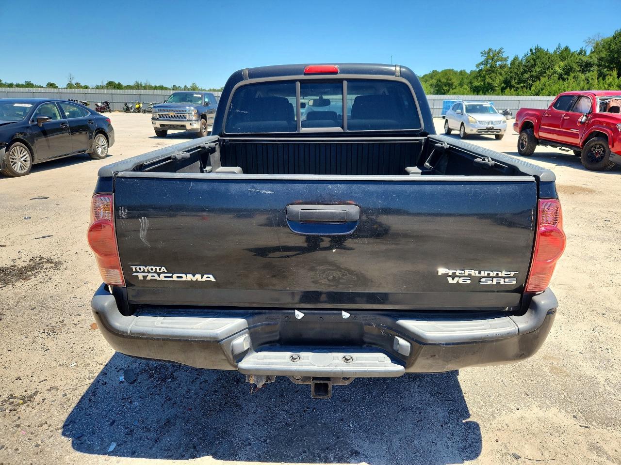 2006 Toyota Tacoma Double Cab Prerunner Черный vin: 5TEJU62N56Z195865