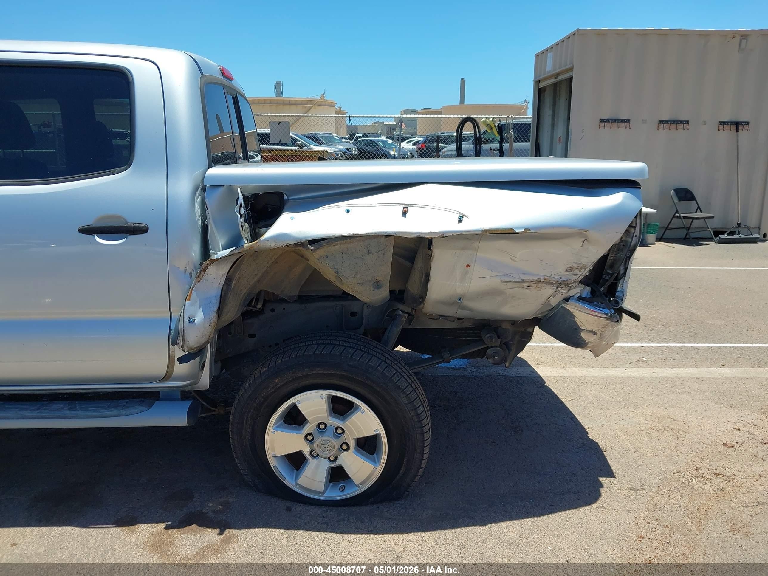 2006 Toyota Tacoma Prerunner V6 Gray vin: 5TEJU62N66Z308531