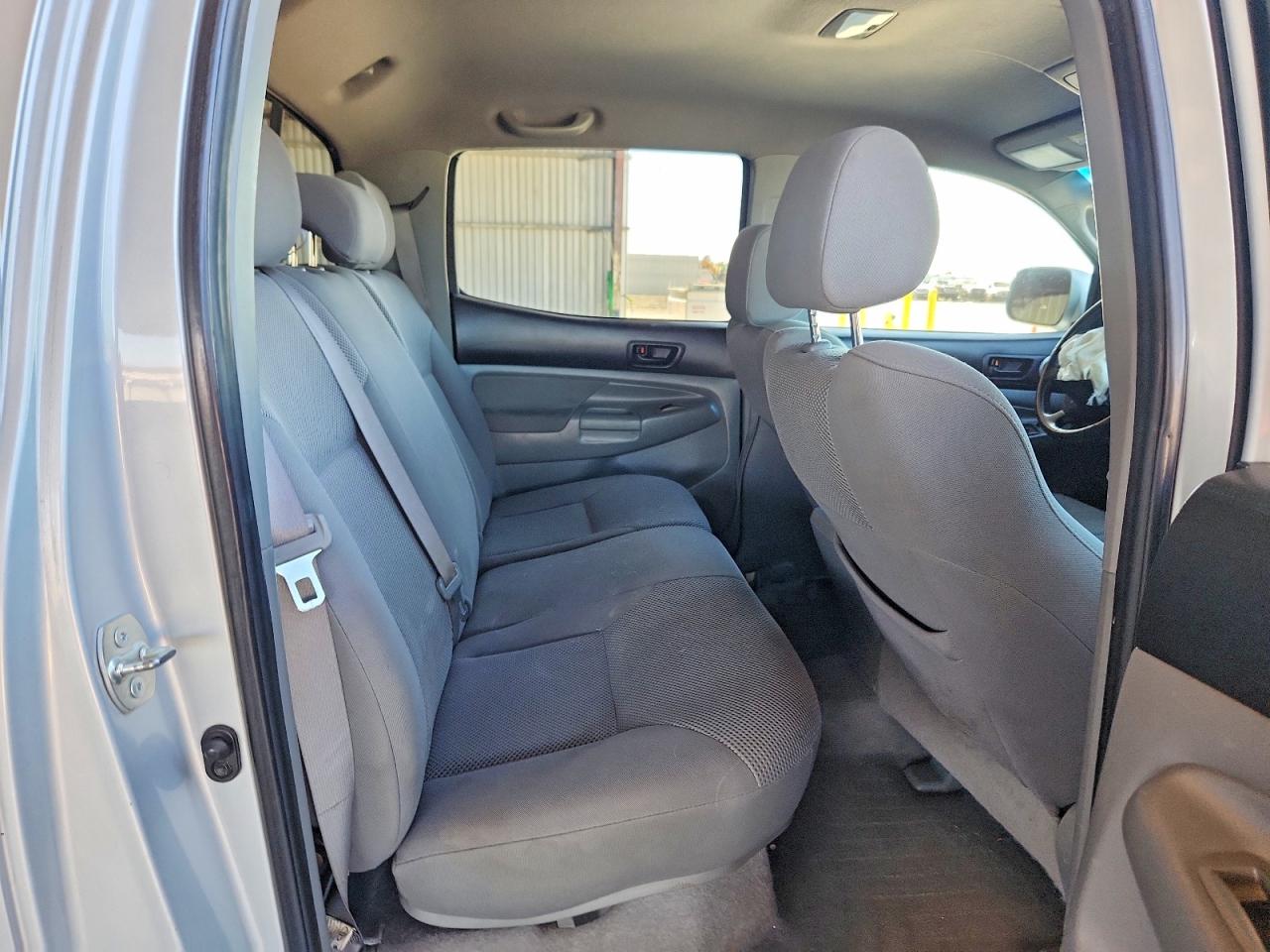2007 Toyota Tacoma Double Cab Prerunner Silver vin: 5TEJU62N77Z429215