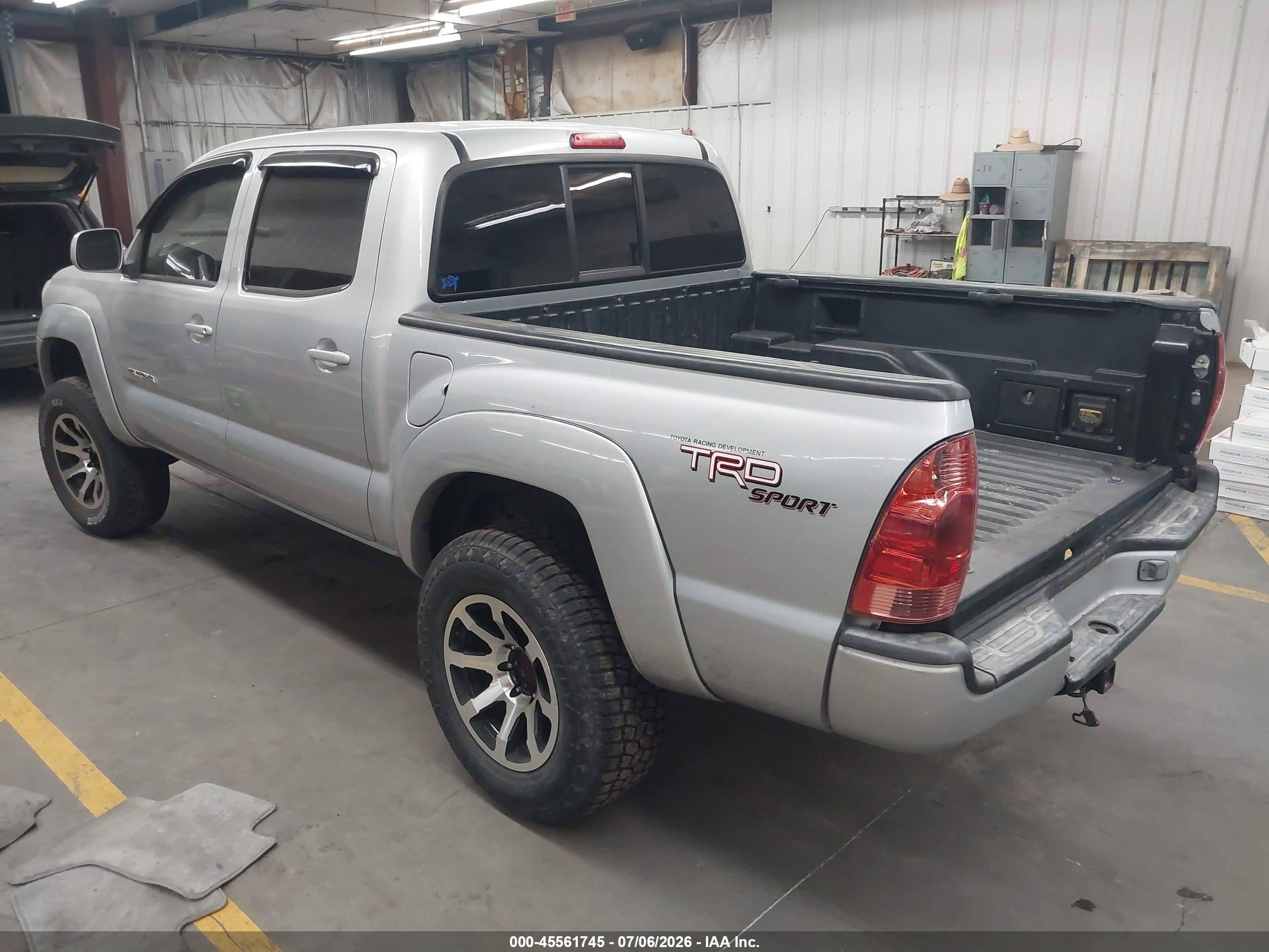 2005 Toyota Tacoma Prerunner V6 Gray vin: 5TEJU62N95Z017438