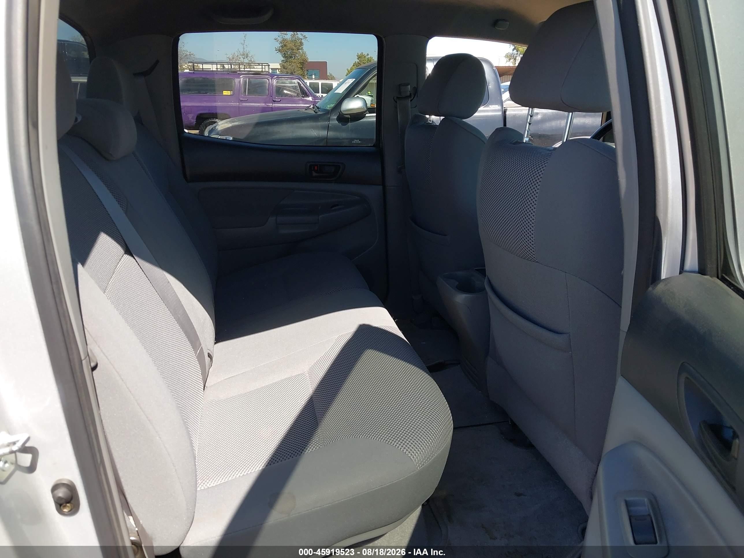 2006 Toyota Tacoma Prerunner V6 Silver vin: 5TEJU62NX6Z295685
