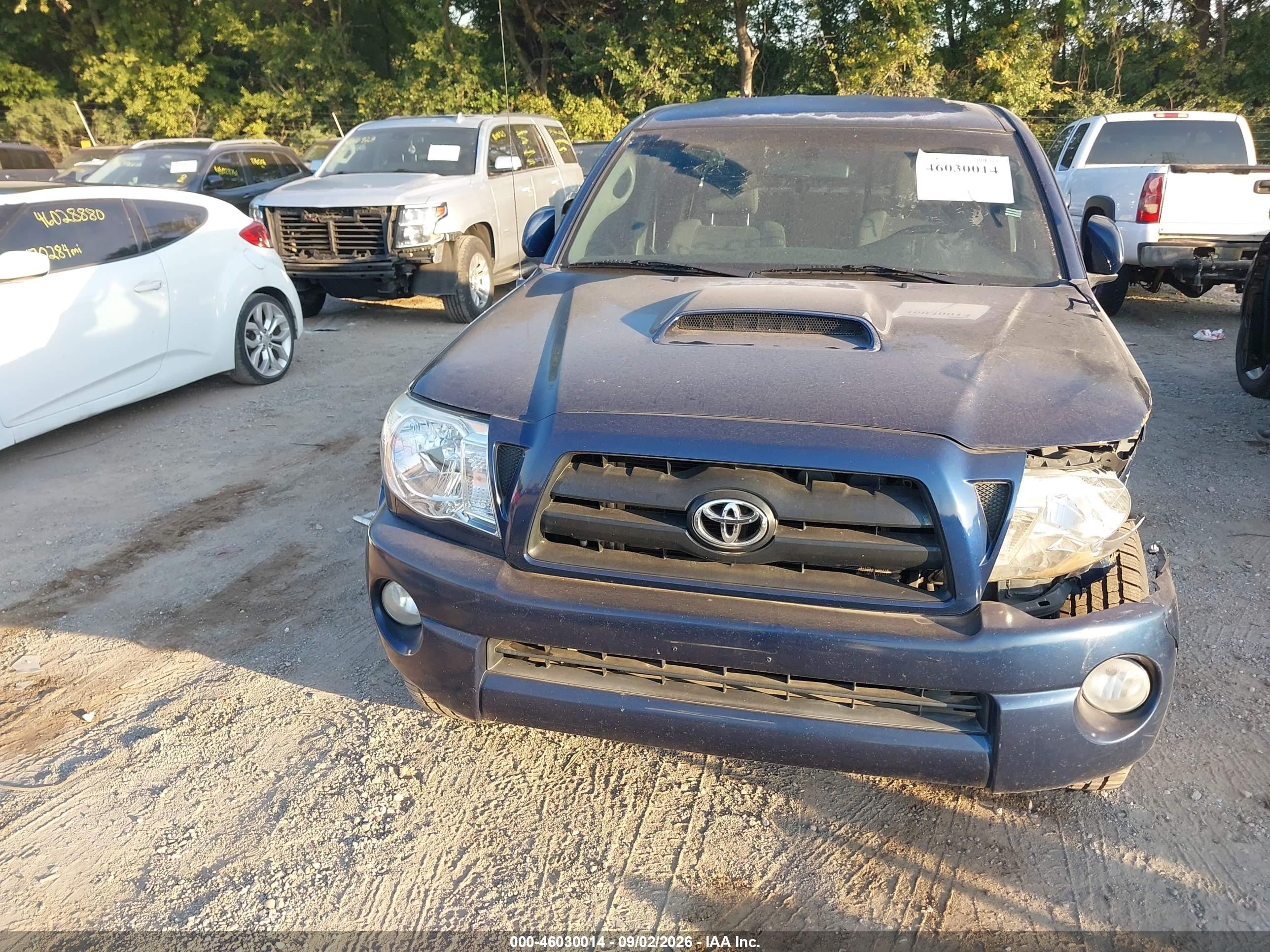 2006 Toyota Tacoma Prerunner V6 Blue vin: 5TEJU62NX6Z296352