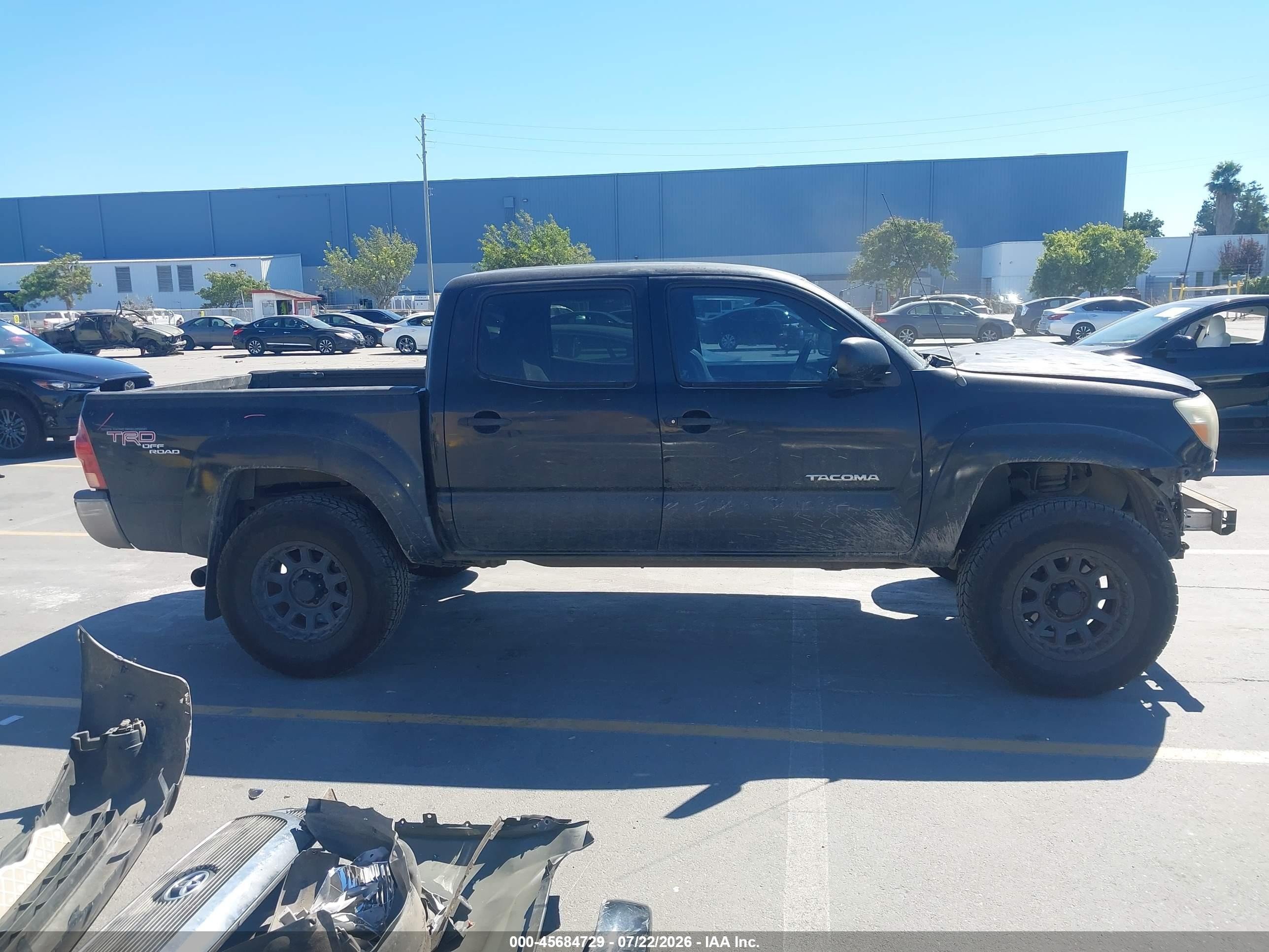 2008 Toyota Tacoma Prerunner V6 Черный vin: 5TEJU62NX8Z475509