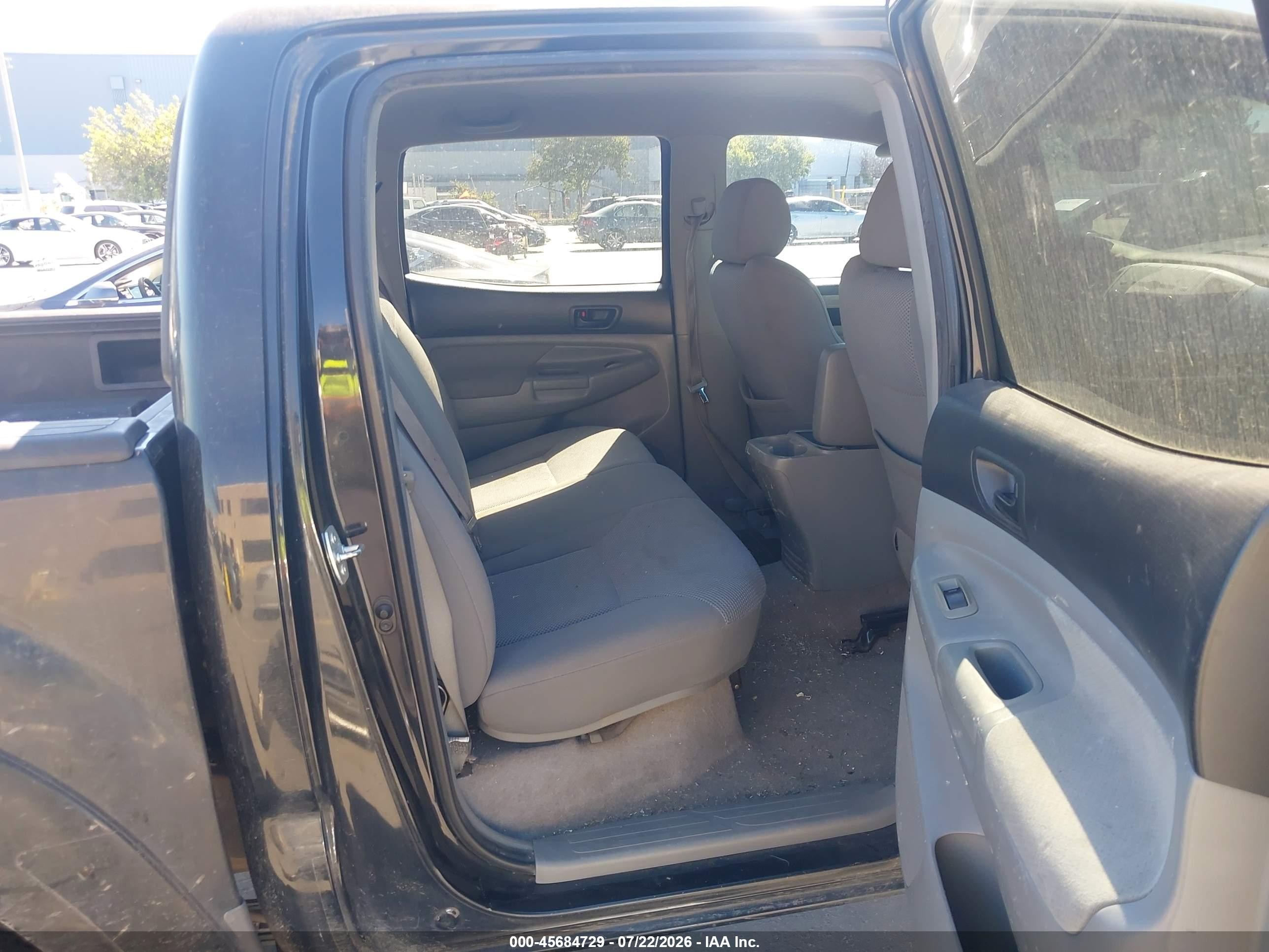 2008 Toyota Tacoma Prerunner V6 Черный vin: 5TEJU62NX8Z475509