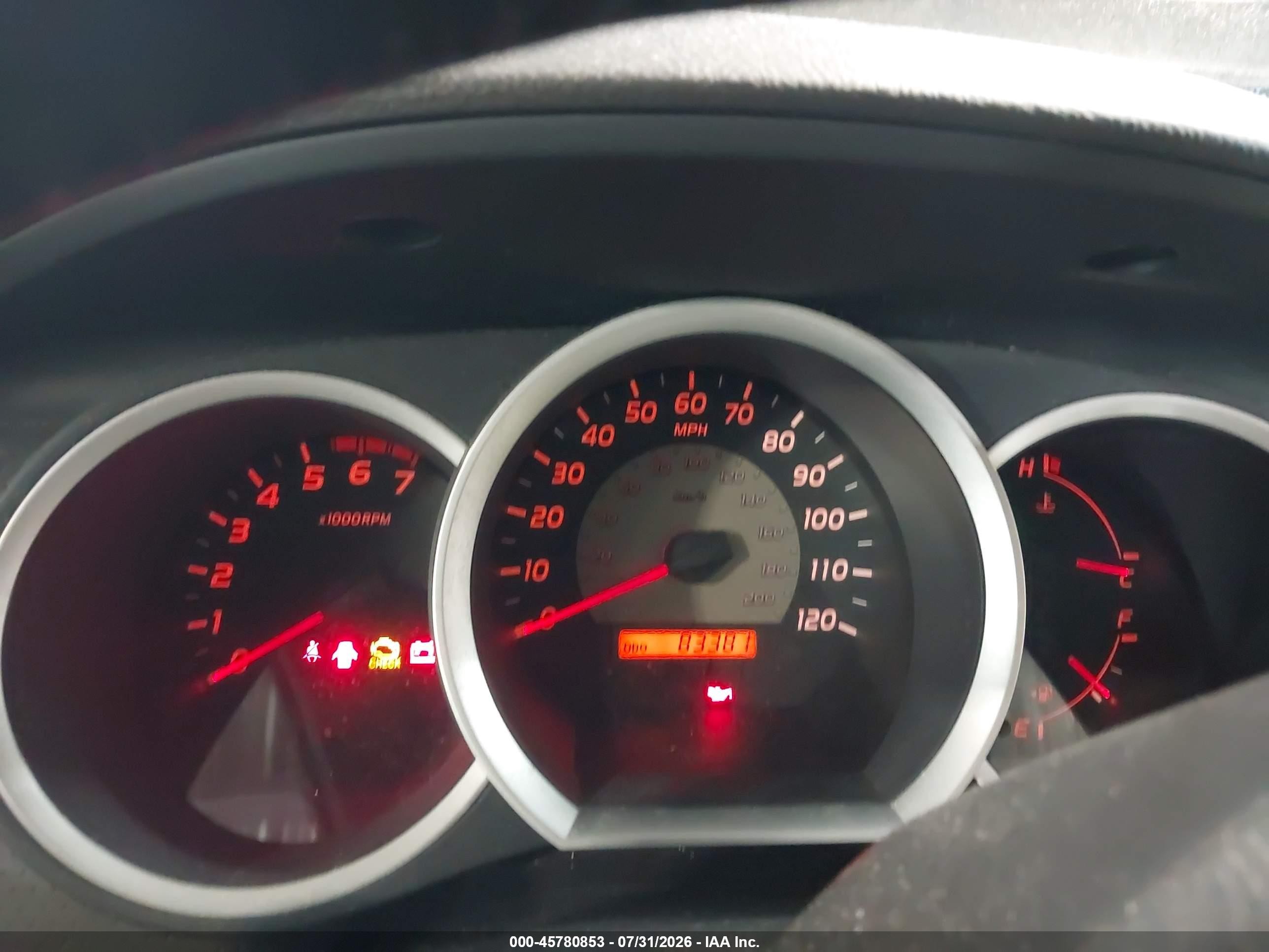 2010 Toyota Tacoma Prerunner V6 Green vin: 5TEKU4HN1AZ723183
