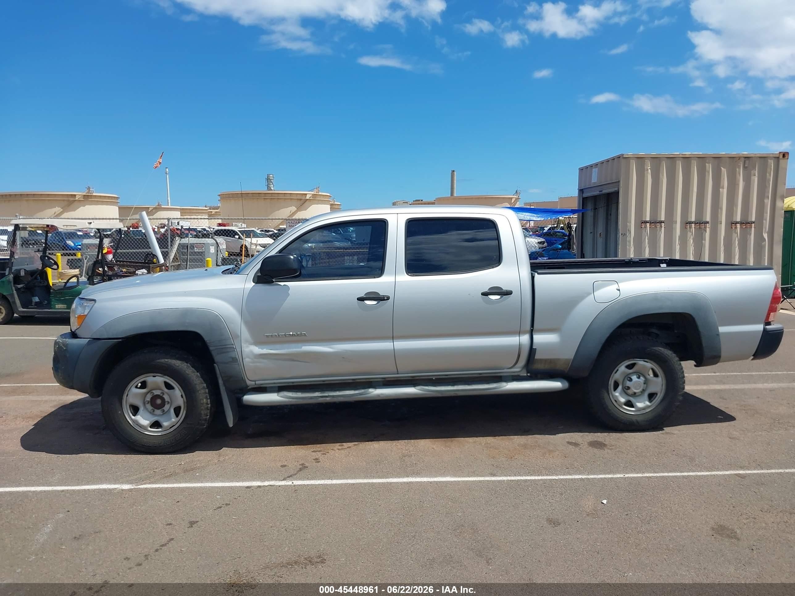 2006 Toyota Tacoma Prerunner V6 Серебряный vin: 5TEKU72N16Z313324