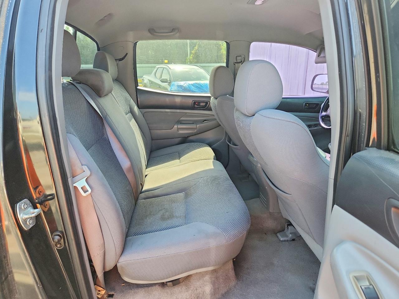 2005 Toyota Tacoma Double Cab Prerunner Long Bed Black vin: 5TEKU72N25Z024371