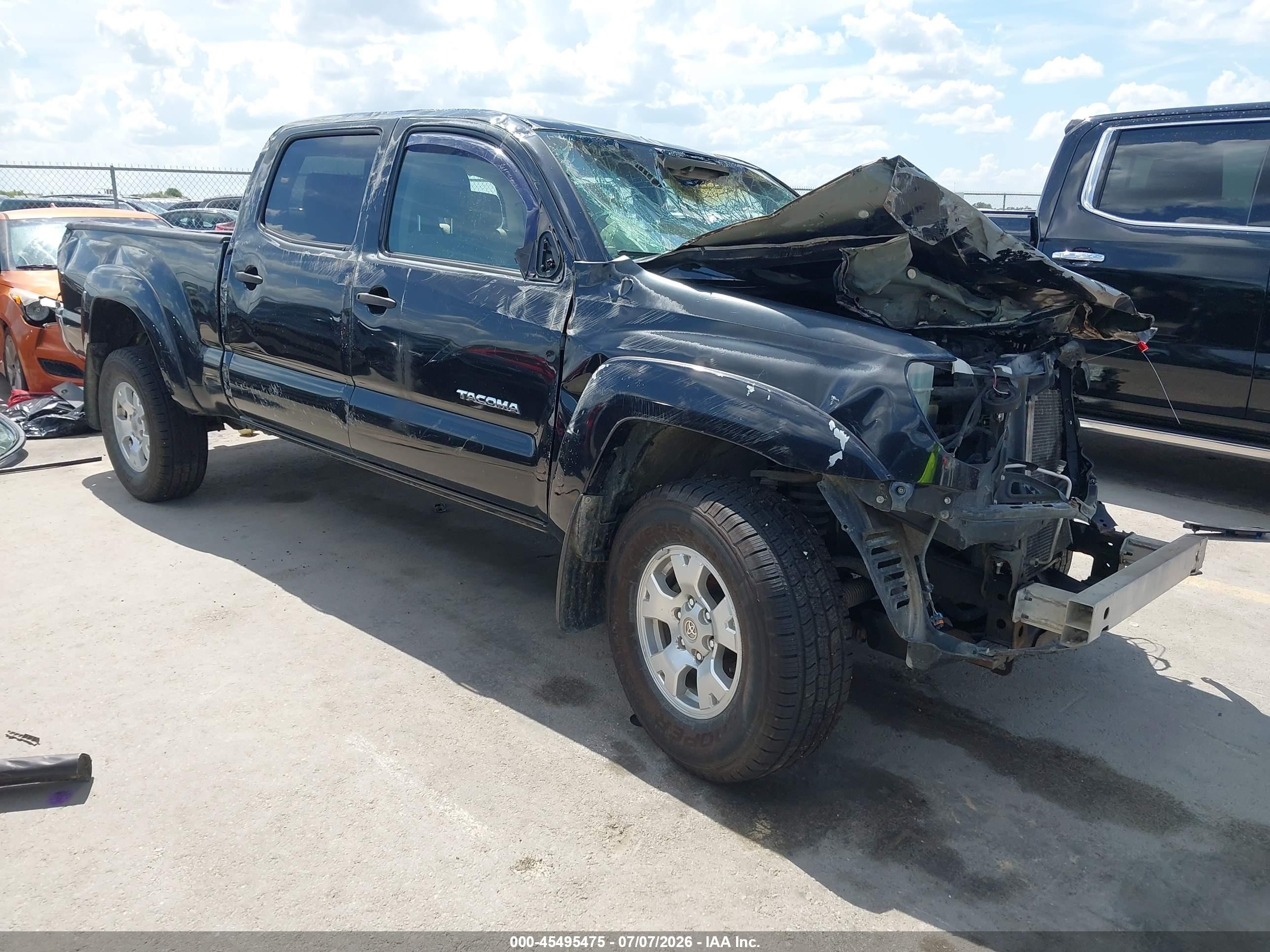 2005 Toyota Tacoma Prerunner V6 Черный vin: 5TEKU72N35Z072946