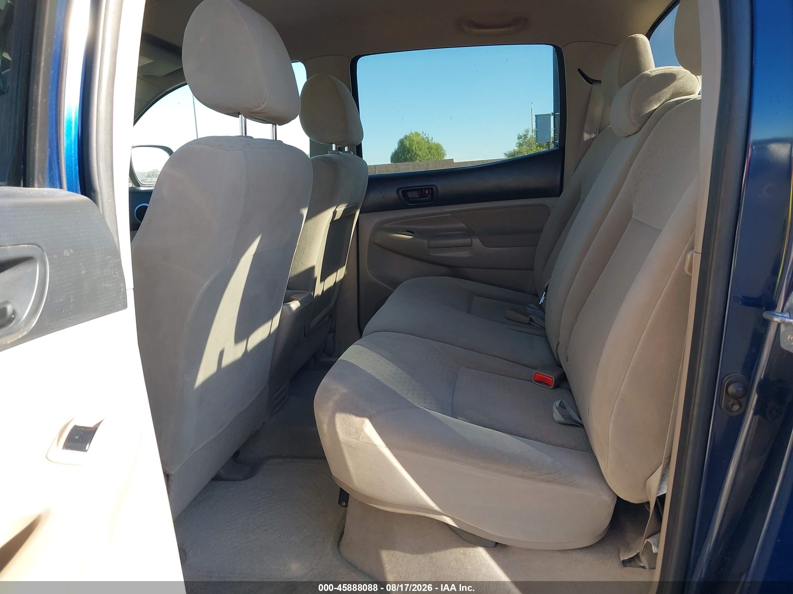 2007 Toyota Tacoma Prerunner V6 Blue vin: 5TEKU72N57Z322626