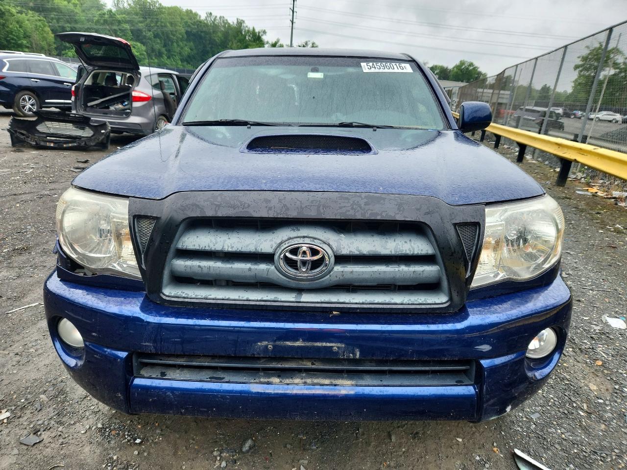 2006 Toyota Tacoma Double Cab Prerunner Long Bed Синий vin: 5TEKU72N66Z200209